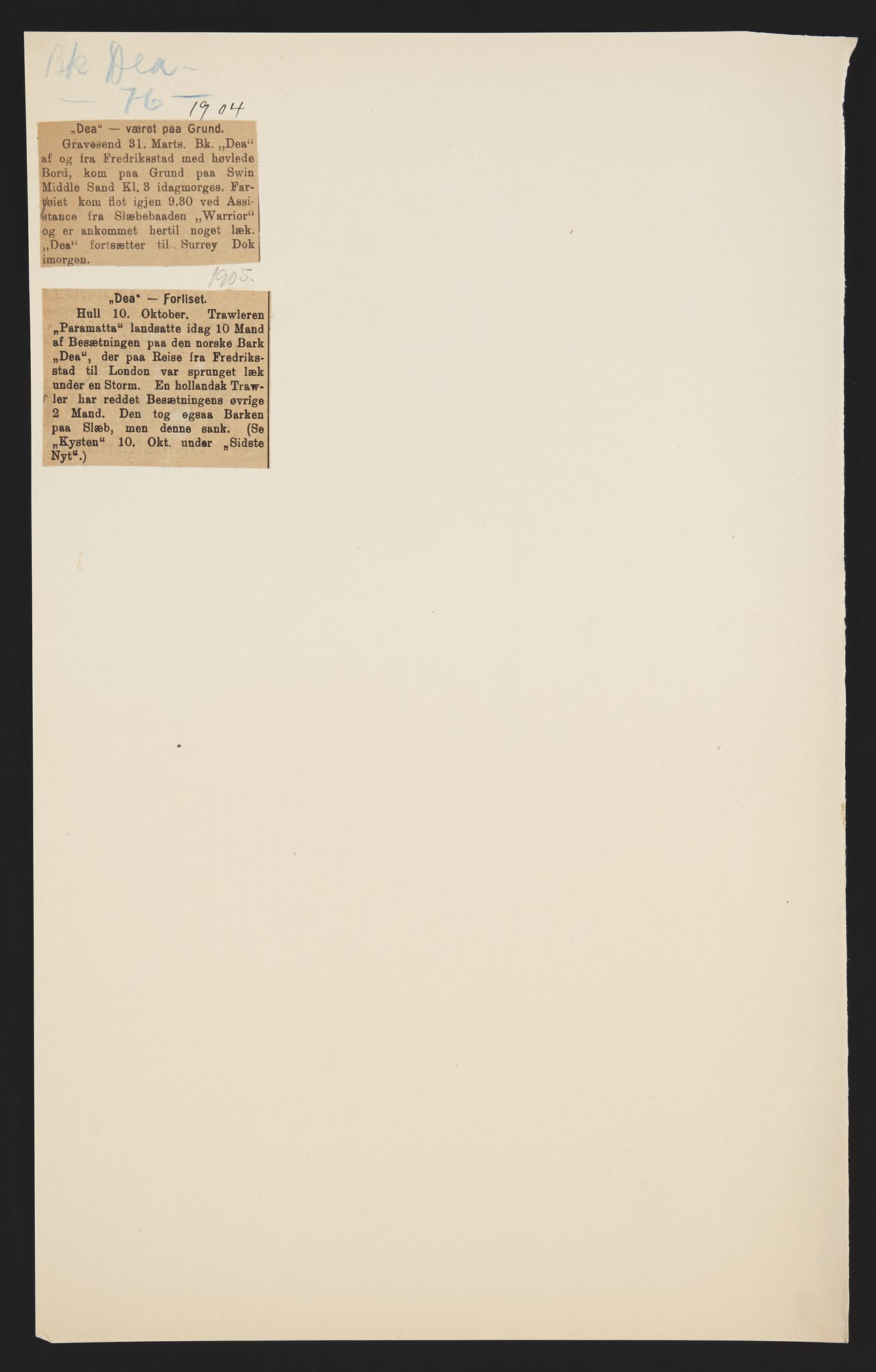 Sjøfartsdirektoratet med forløpere, skipsmapper slettede skip, AV/RA-S-4998/F/Fa/L0234: --, 1854-1920, s. 575