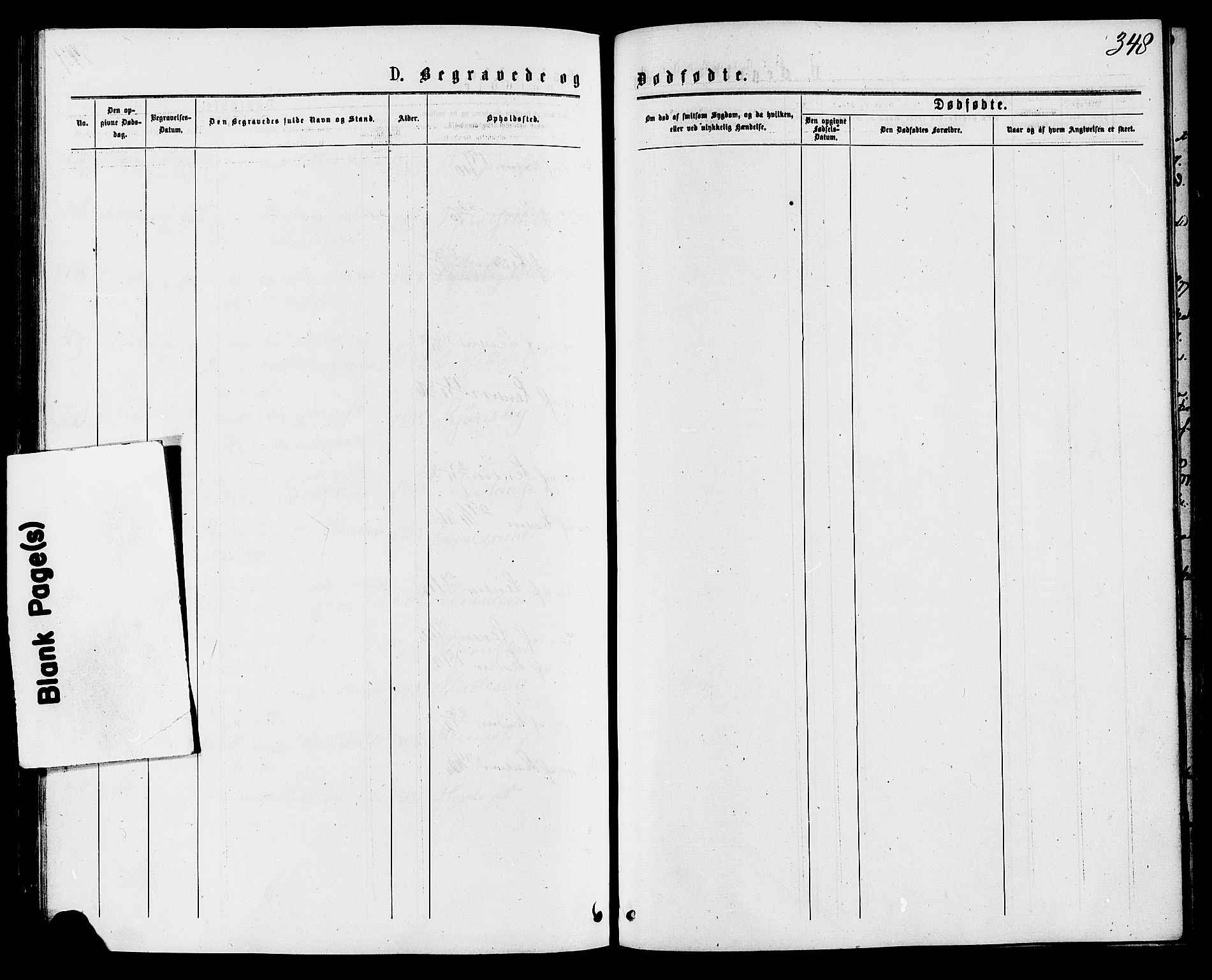 Biri prestekontor, SAH/PREST-096/H/Ha/Haa/L0006: Ministerialbok nr. 6, 1877-1886, s. 348