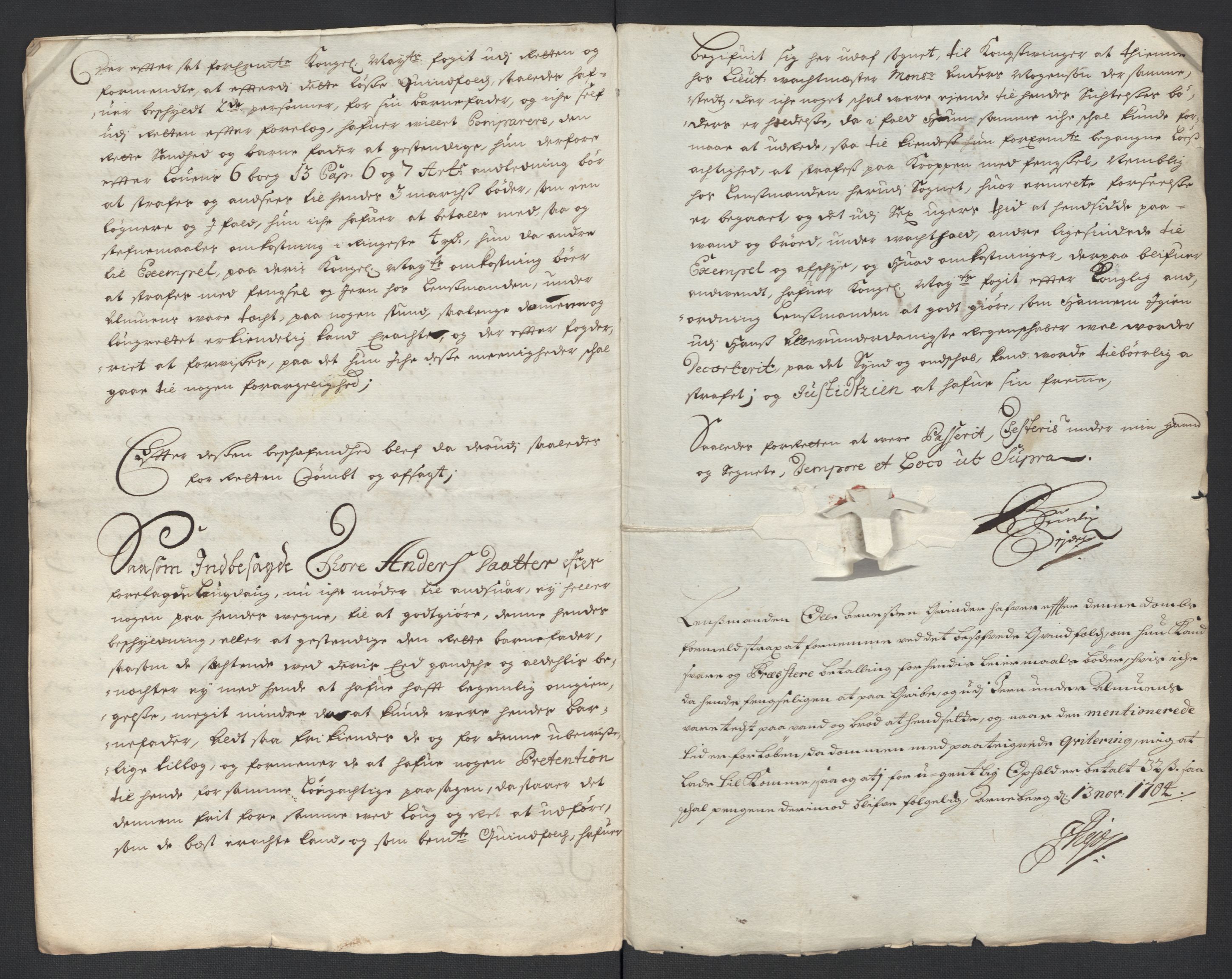 Rentekammeret inntil 1814, Reviderte regnskaper, Fogderegnskap, AV/RA-EA-4092/R13/L0842: Fogderegnskap Solør, Odal og Østerdal, 1704, s. 24