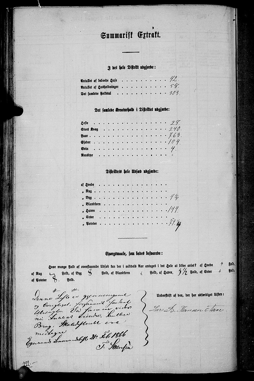 RA, Folketelling 1865 for 1116L Eigersund prestegjeld, Eigersund landsokn og Ogna sokn, 1865, s. 90