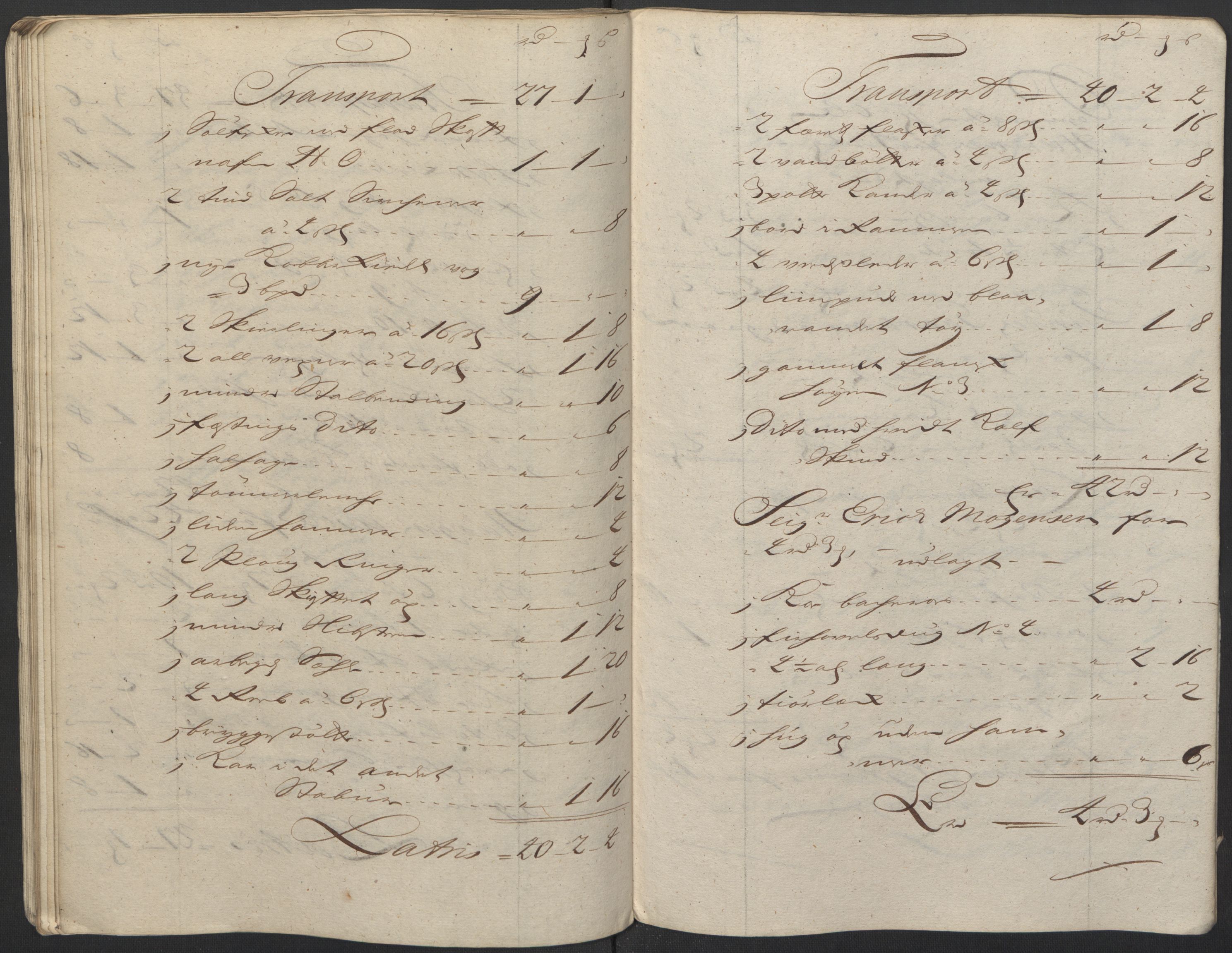 Forsvaret, Generalauditøren, AV/RA-RAFA-1772/F/Fj/Fjb/L0002: Skifter nr. 30 - 59 (1726, 1727), 1726-1727, s. 319