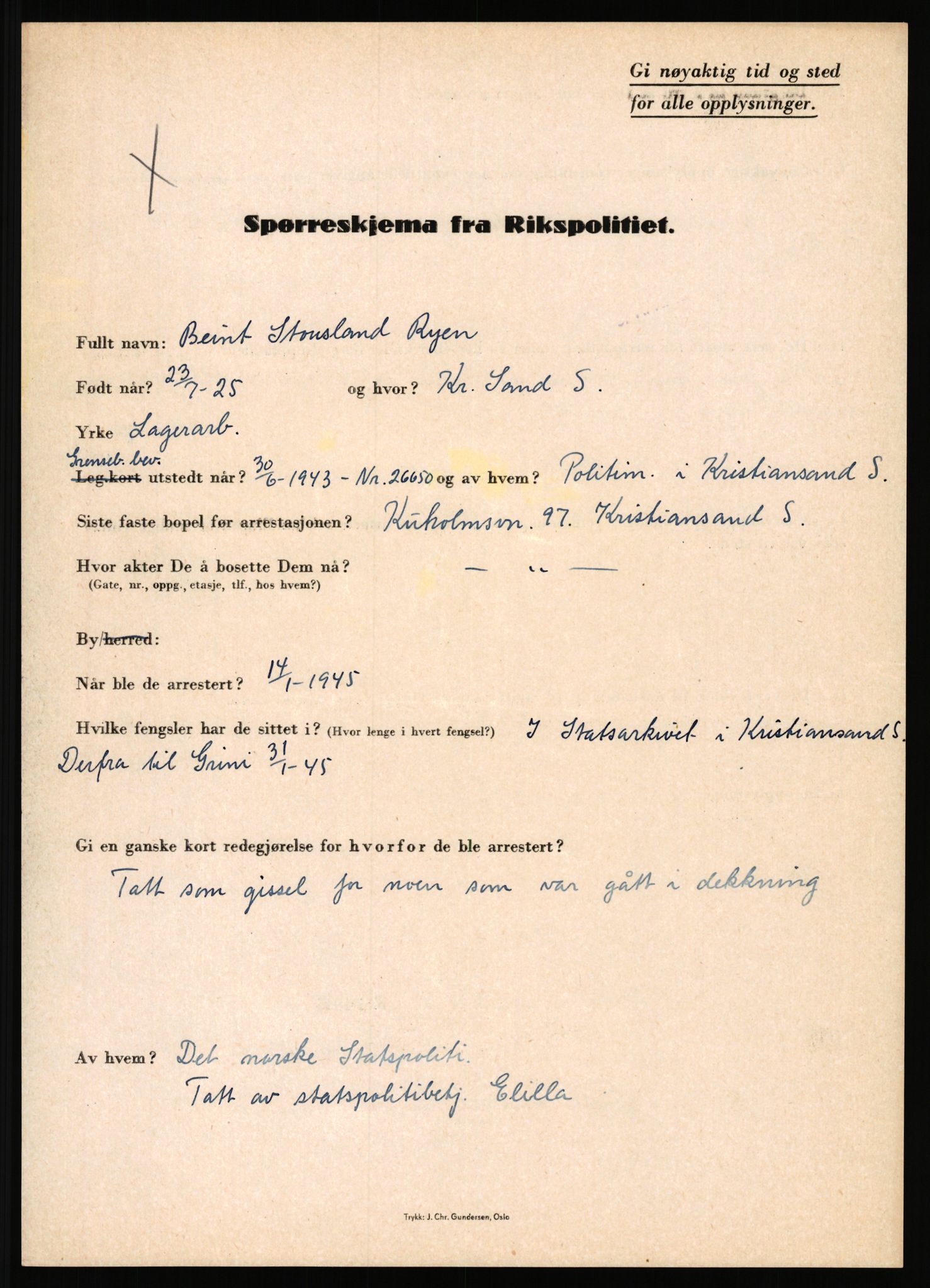 Rikspolitisjefen, AV/RA-S-1560/L/L0014: Pettersen, Aksel - Savosnick, Ernst, 1940-1945, s. 839