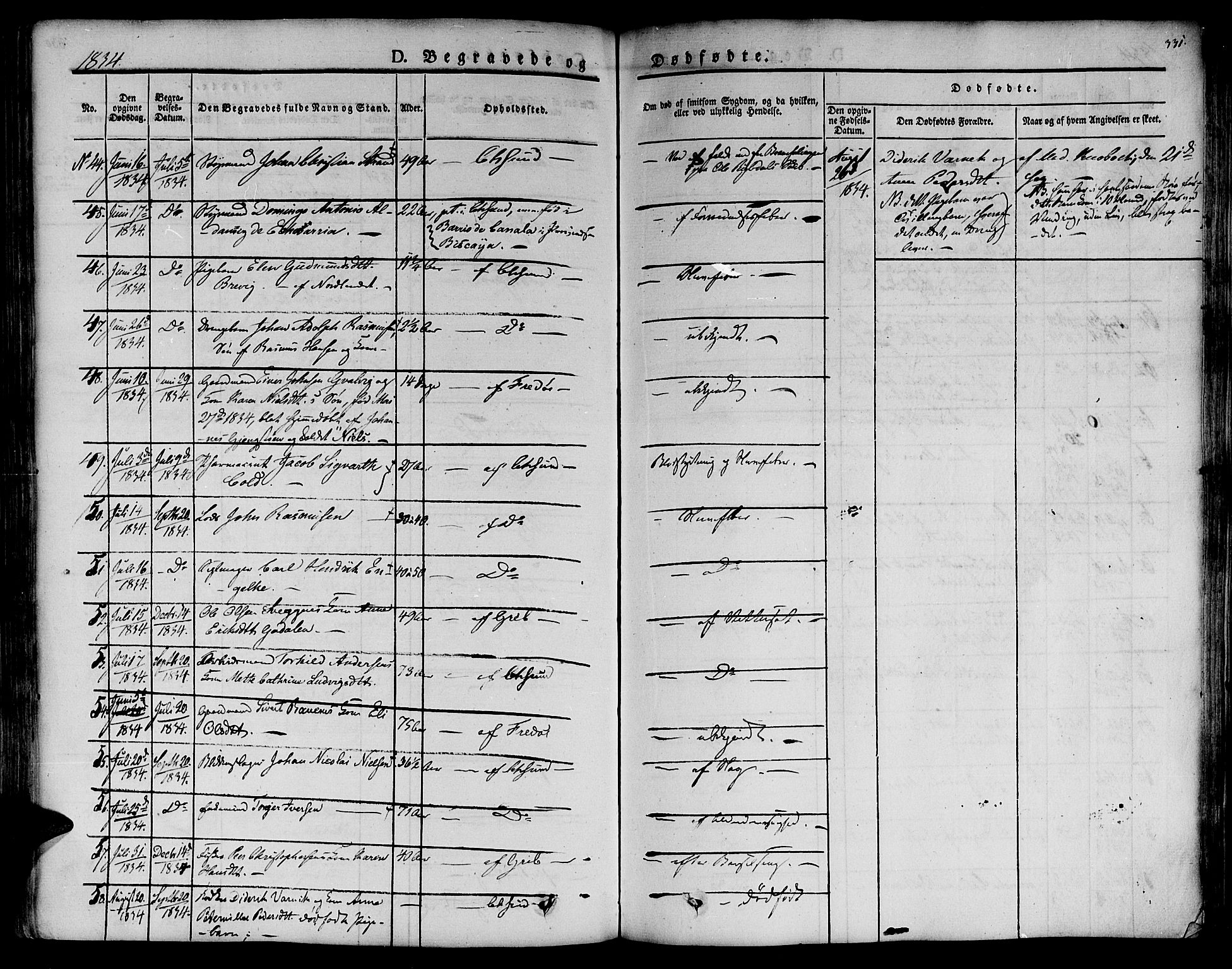 Ministerialprotokoller, klokkerbøker og fødselsregistre - Møre og Romsdal, AV/SAT-A-1454/572/L0843: Ministerialbok nr. 572A06, 1832-1842, s. 331