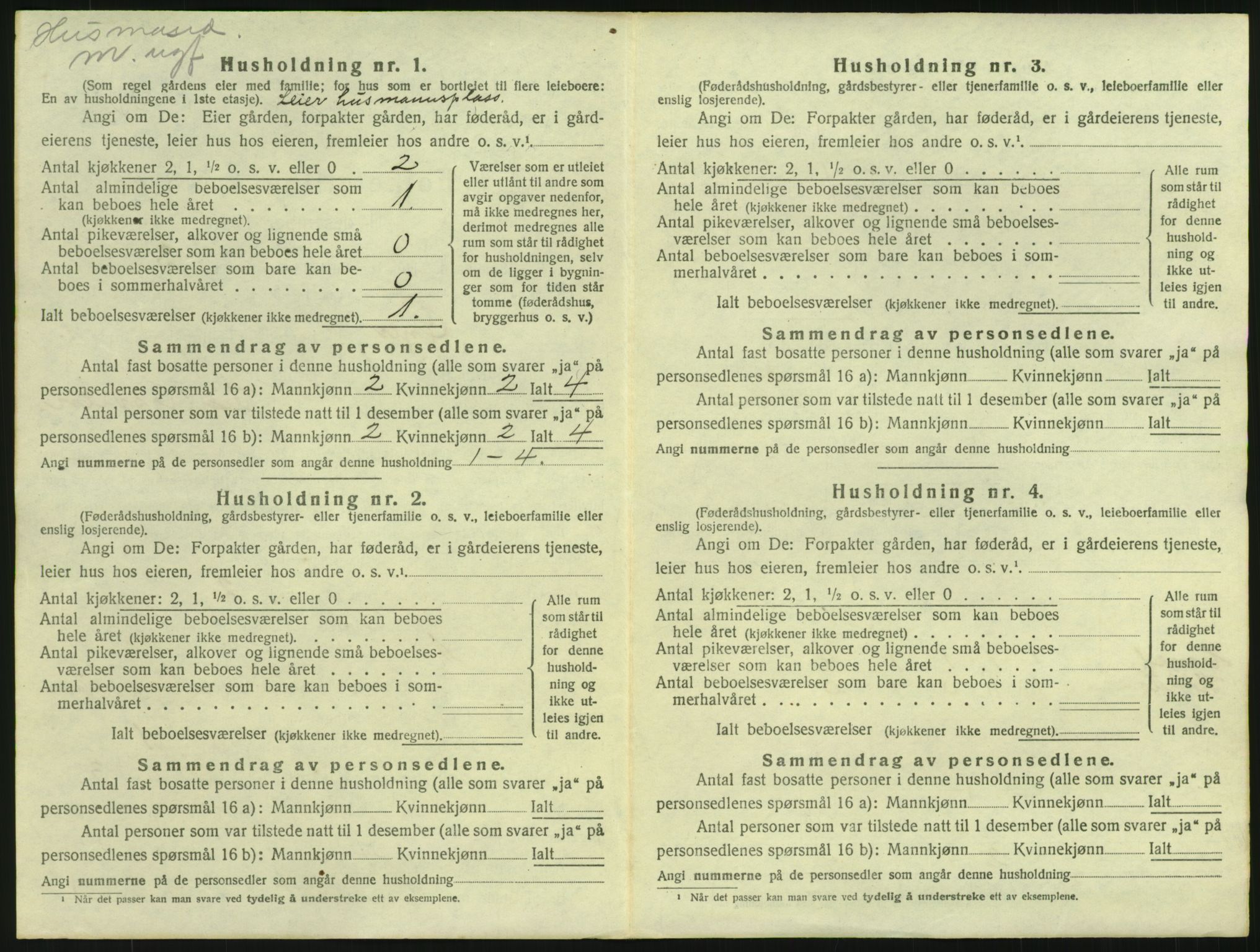 SAH, Folketelling 1920 for 0521 Øyer herred, 1920, s. 40