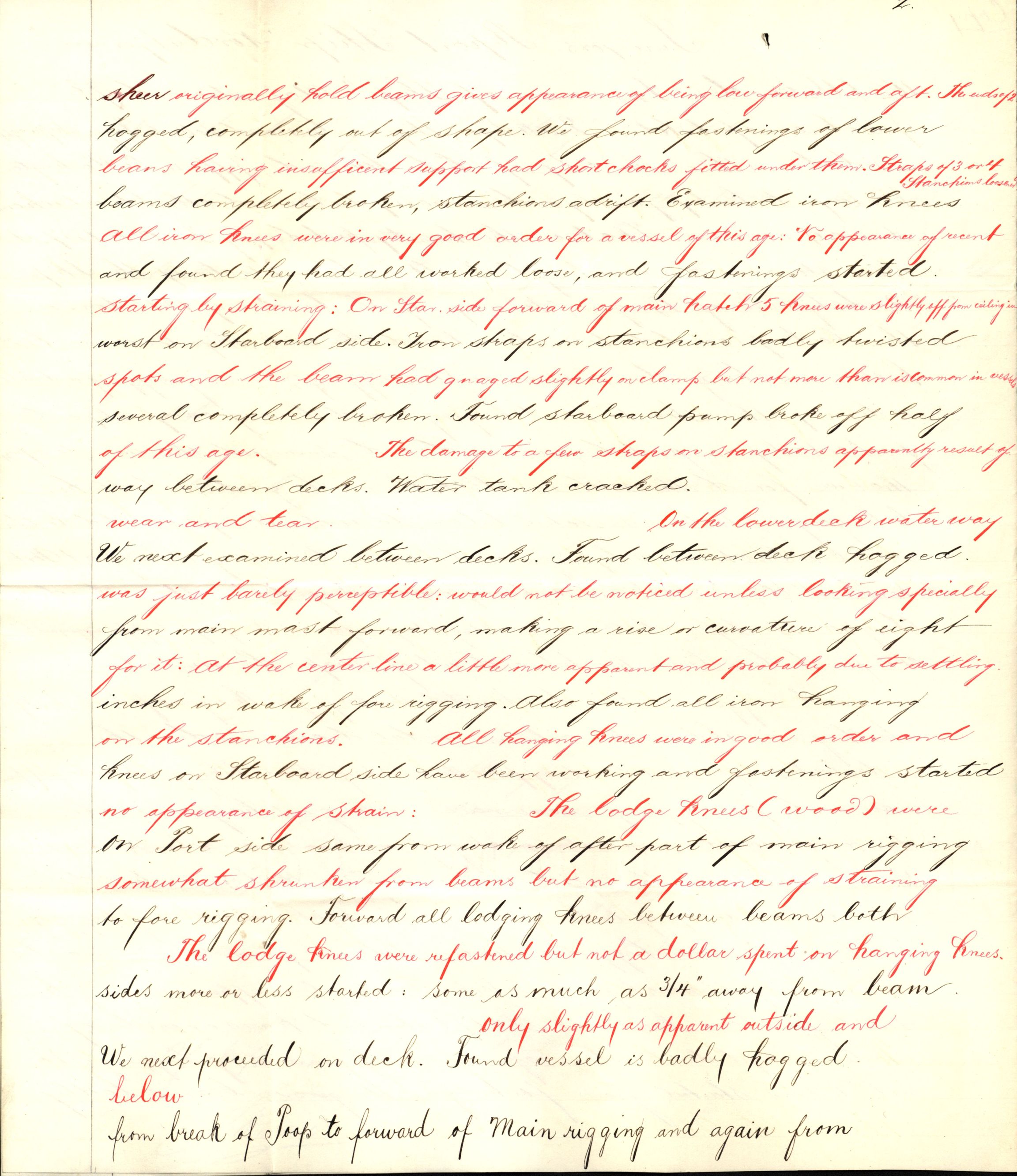 Pa 63 - Østlandske skibsassuranceforening, VEMU/A-1079/G/Ga/L0020/0007: Havaridokumenter / Oregon, Norden, Nordstjernen, Marie, Speed, 1887, s. 80