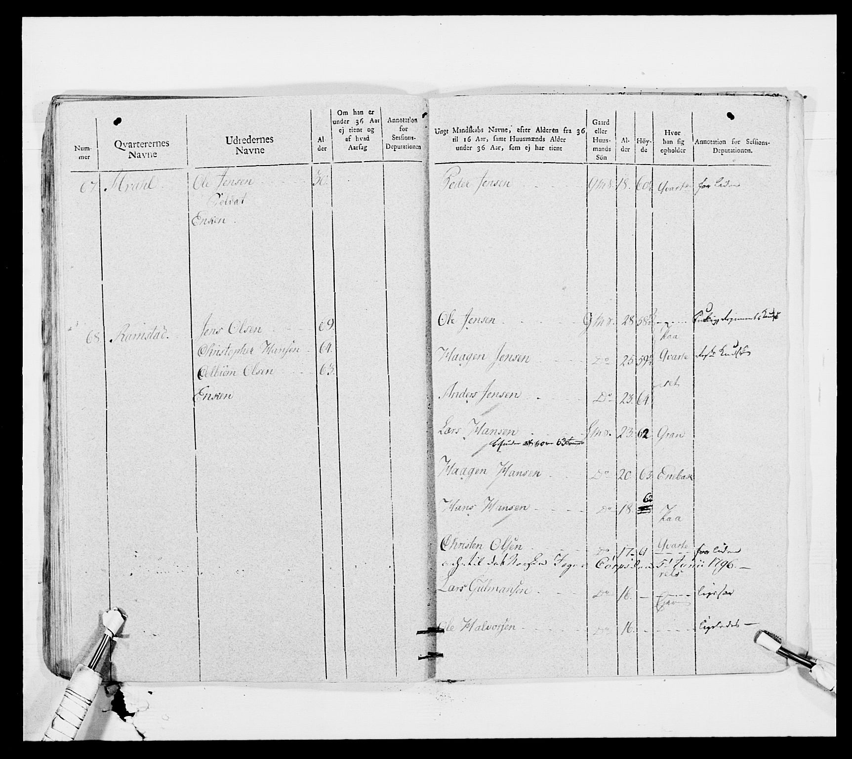 Generalitets- og kommissariatskollegiet, Det kongelige norske kommissariatskollegium, AV/RA-EA-5420/E/Eh/L0010: Smålenske dragonregiment, 1786-1795, s. 384