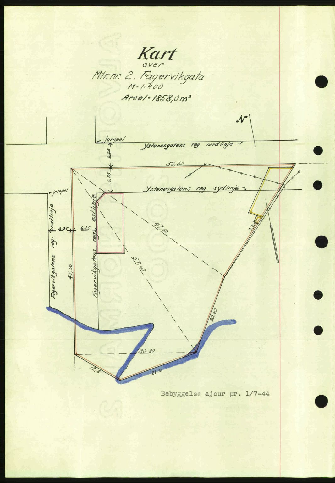 Ålesund byfogd, AV/SAT-A-4384: Pantebok nr. 36a, 1944-1945, Dagboknr: 278/1944