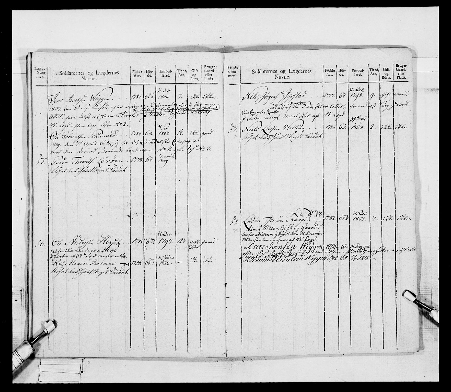 Generalitets- og kommissariatskollegiet, Det kongelige norske kommissariatskollegium, AV/RA-EA-5420/E/Eh/L0083a: 2. Trondheimske nasjonale infanteriregiment, 1810, s. 76