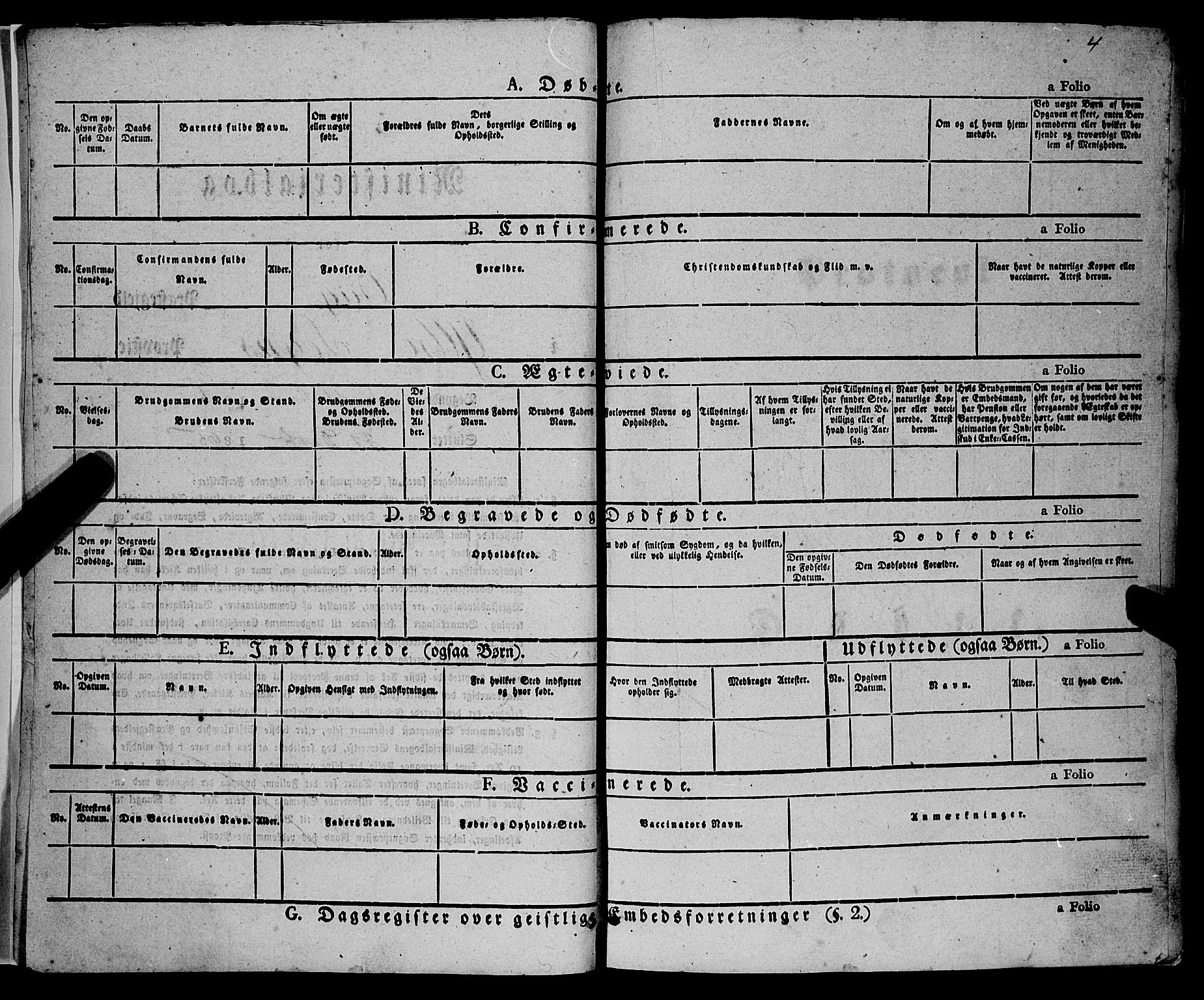 Vik sokneprestembete, AV/SAB-A-81501/H/Haa/Haaa/L0008: Ministerialbok nr. A 8, 1846-1865, s. 4