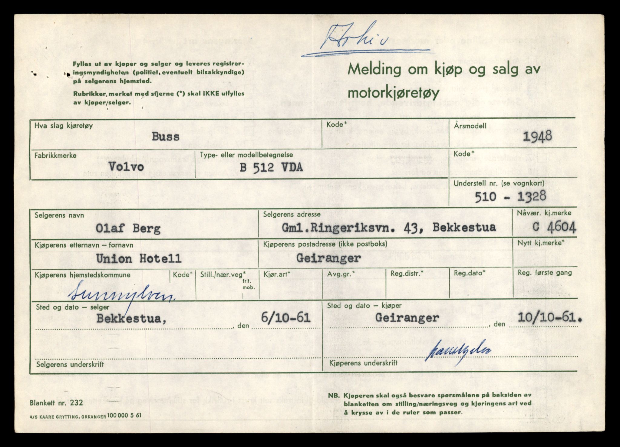 Møre og Romsdal vegkontor - Ålesund trafikkstasjon, AV/SAT-A-4099/F/Fe/L0042: Registreringskort for kjøretøy T 13906 - T 14079, 1927-1998, s. 3183