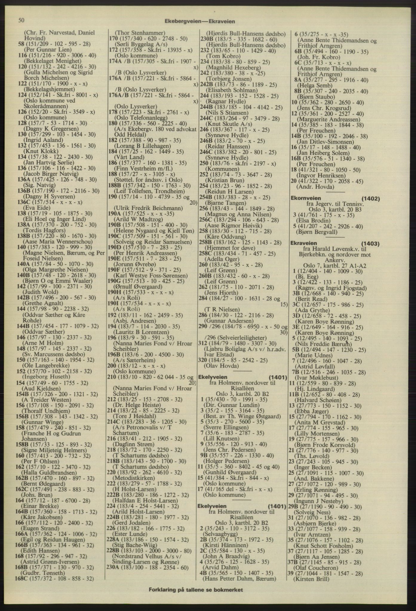 Kristiania/Oslo adressebok, PUBL/-, 1975-1976, s. 50