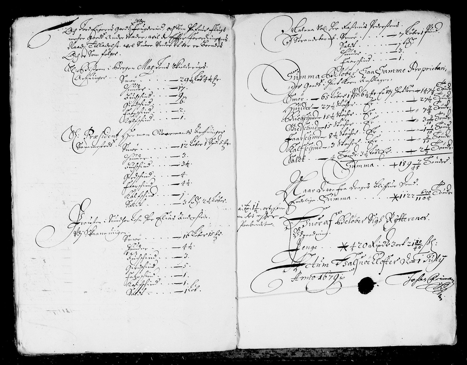 Rentekammeret inntil 1814, Reviderte regnskaper, Stiftamtstueregnskaper, Bergen stiftamt, AV/RA-EA-6043/R/Rc/L0052: Bergen stiftamt, 1678