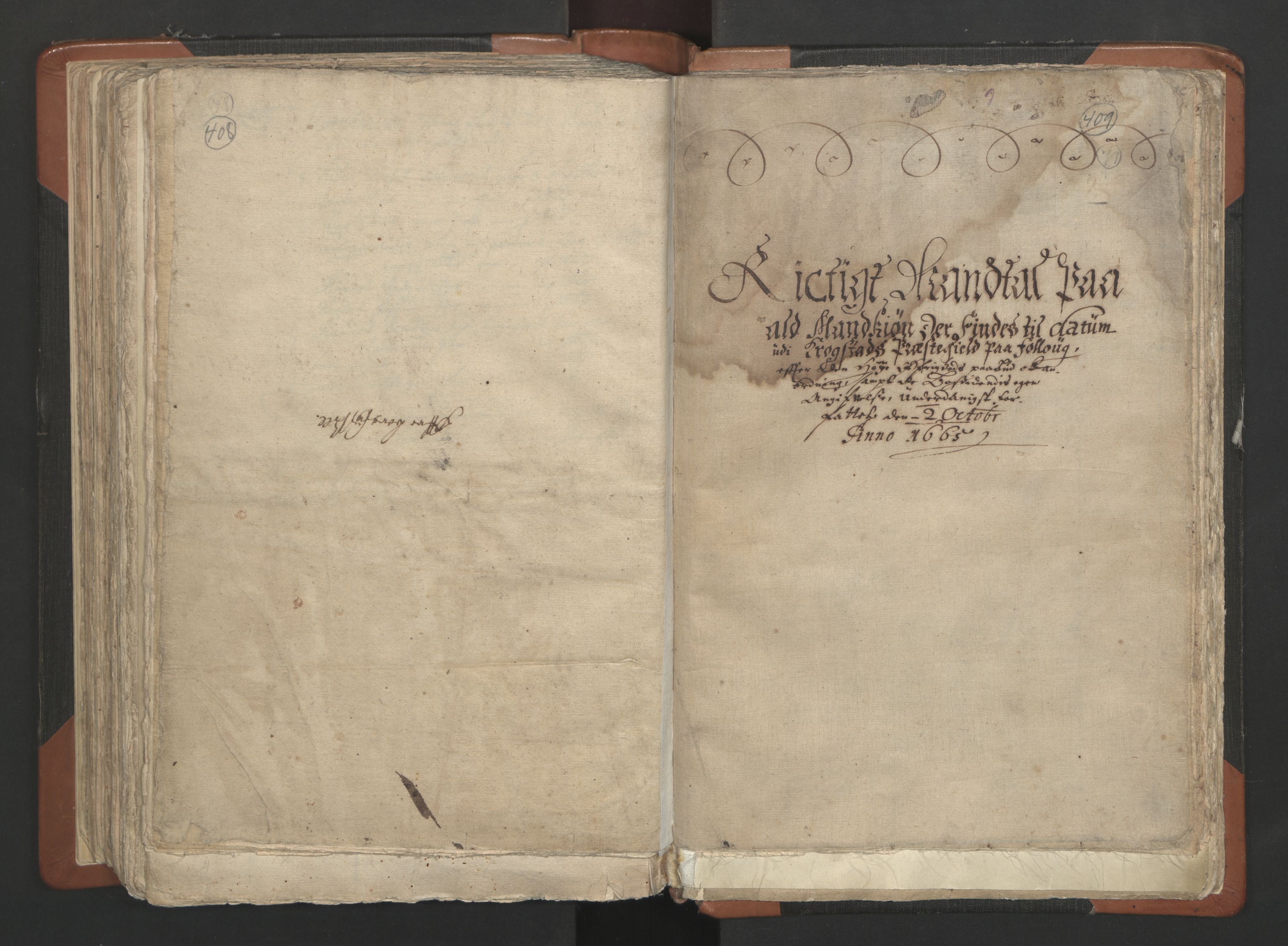RA, Sogneprestenes manntall 1664-1666, nr. 2: Øvre Borgesyssel prosti, 1664-1666, s. 408-409