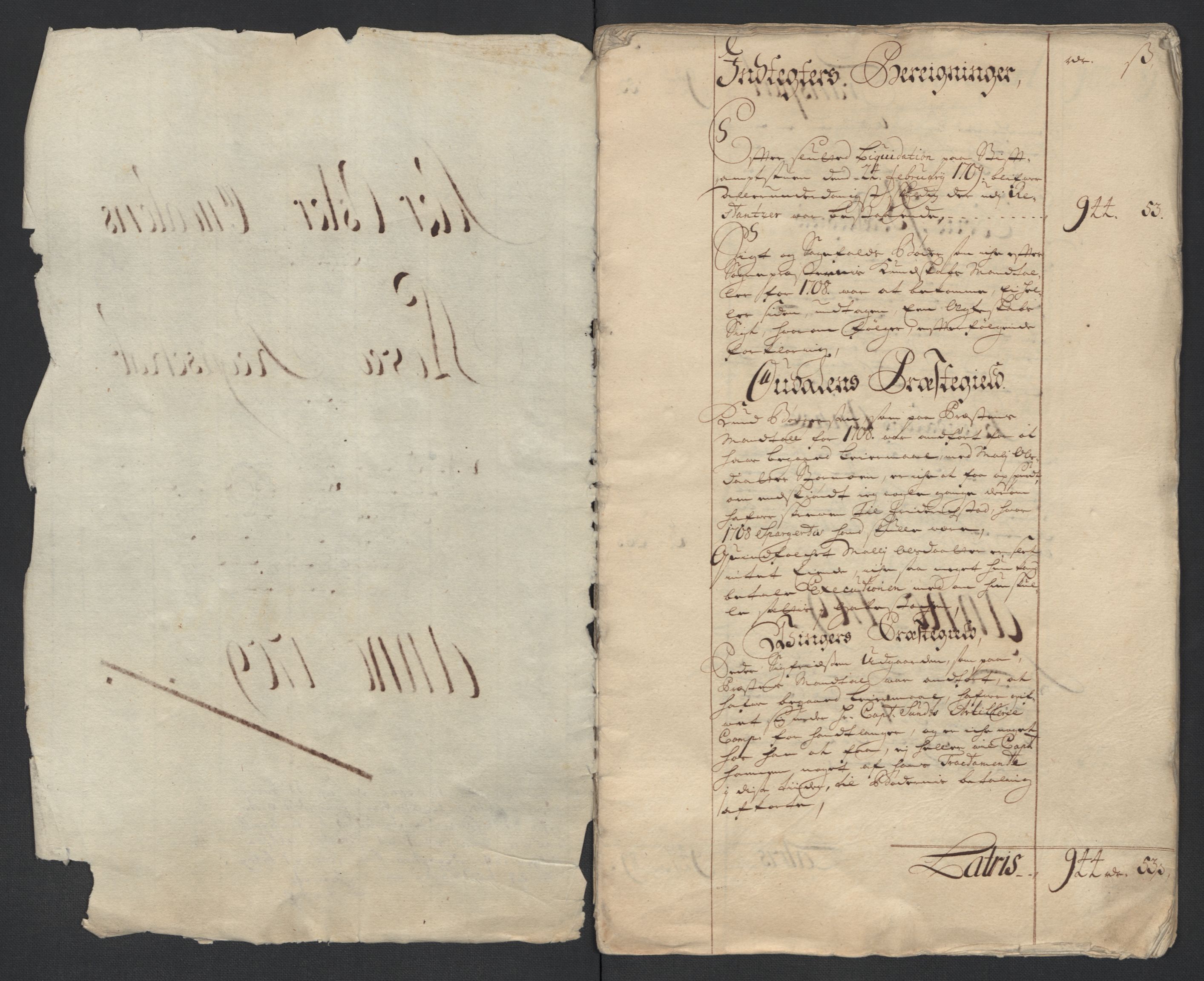 Rentekammeret inntil 1814, Reviderte regnskaper, Fogderegnskap, RA/EA-4092/R13/L0846: Fogderegnskap Solør, Odal og Østerdal, 1709, s. 6