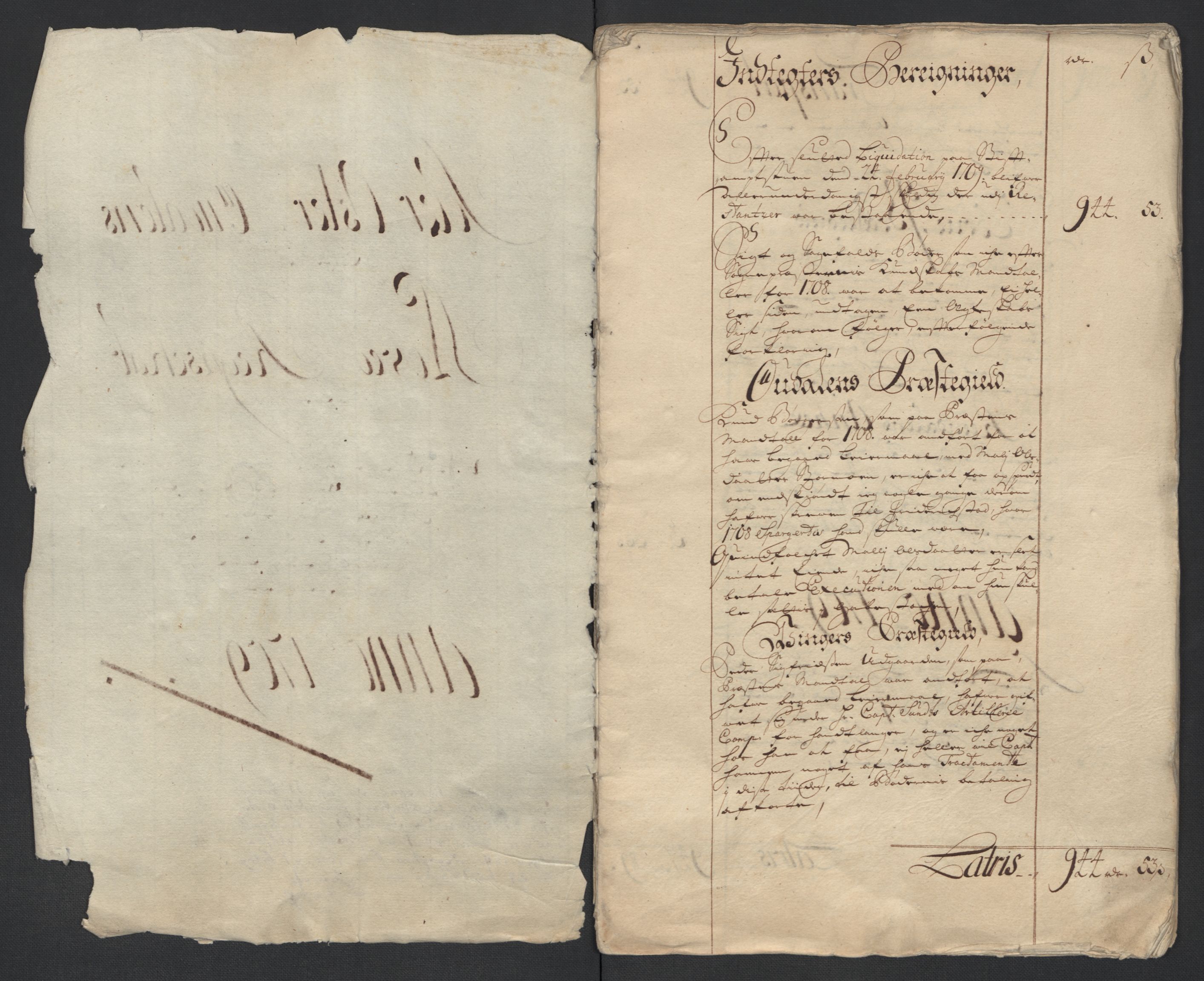 Rentekammeret inntil 1814, Reviderte regnskaper, Fogderegnskap, AV/RA-EA-4092/R13/L0846: Fogderegnskap Solør, Odal og Østerdal, 1709, s. 6