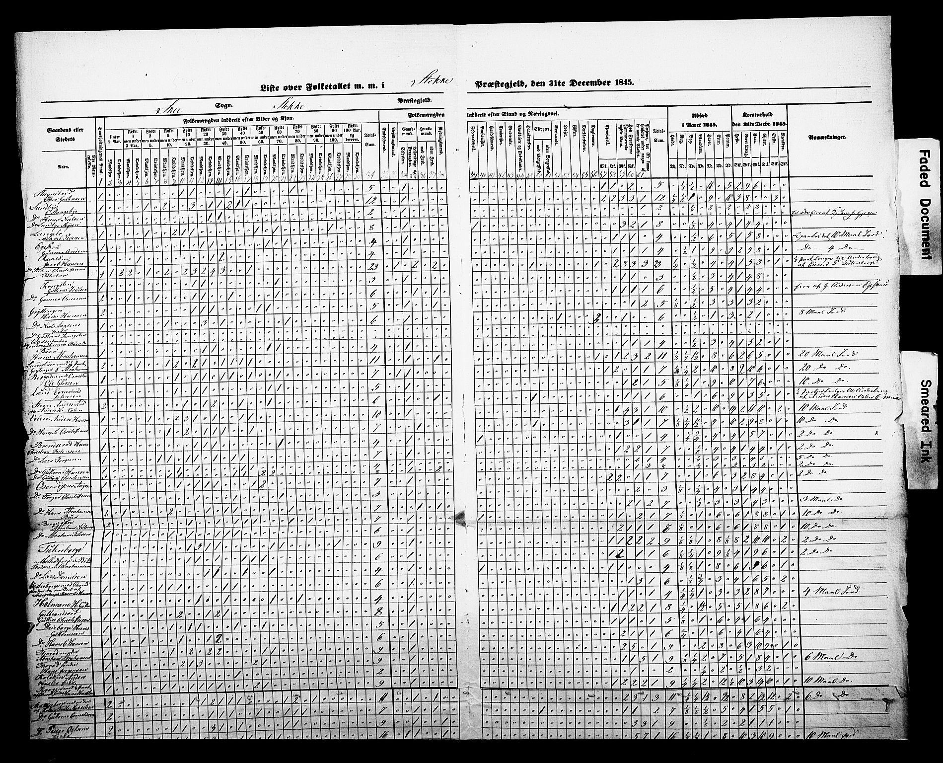 , Folketelling 1845 for 0720P Stokke prestegjeld, 1845, s. 16