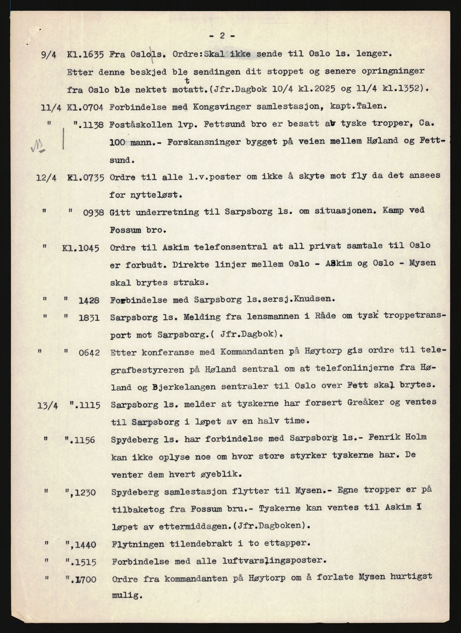 Forsvaret, Forsvarets krigshistoriske avdeling, AV/RA-RAFA-2017/Y/Yb/L0163: II-C-11-828  -  Luftvernet, 1940, s. 738