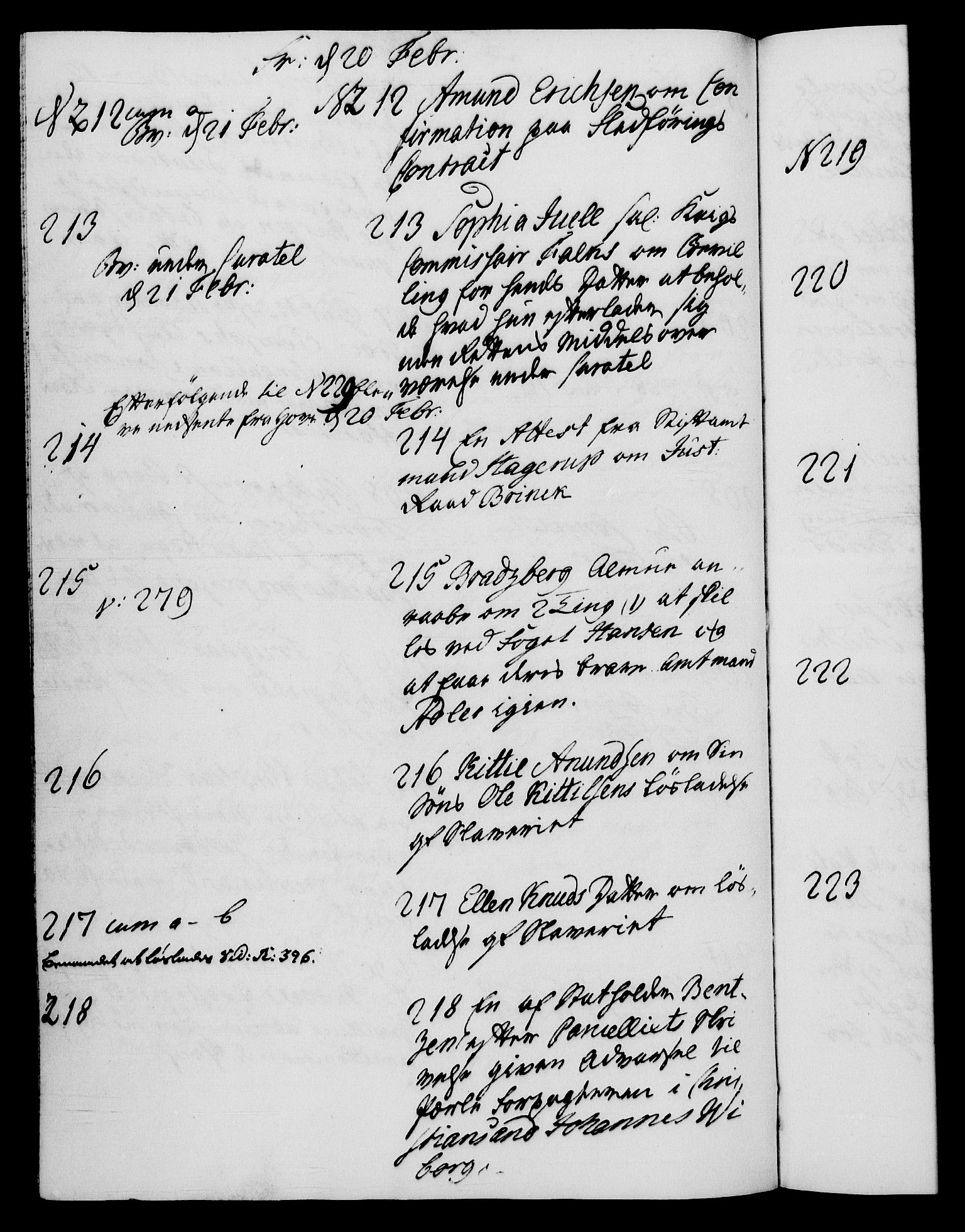 Danske Kanselli 1572-1799, AV/RA-EA-3023/I/Ia/L0002: 3. departements journal, 1772