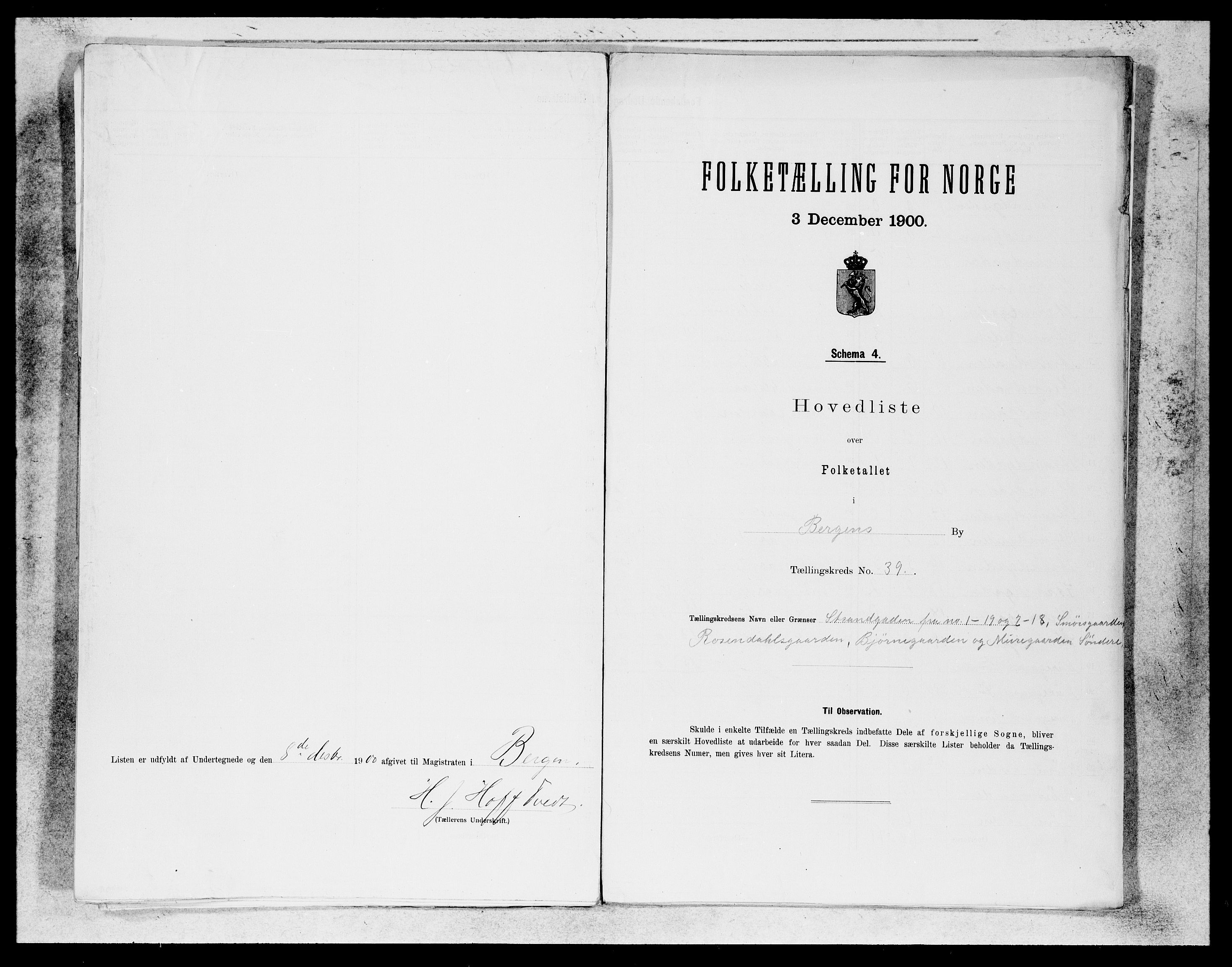 SAB, Folketelling 1900 for 1301 Bergen kjøpstad, 1900, s. 78