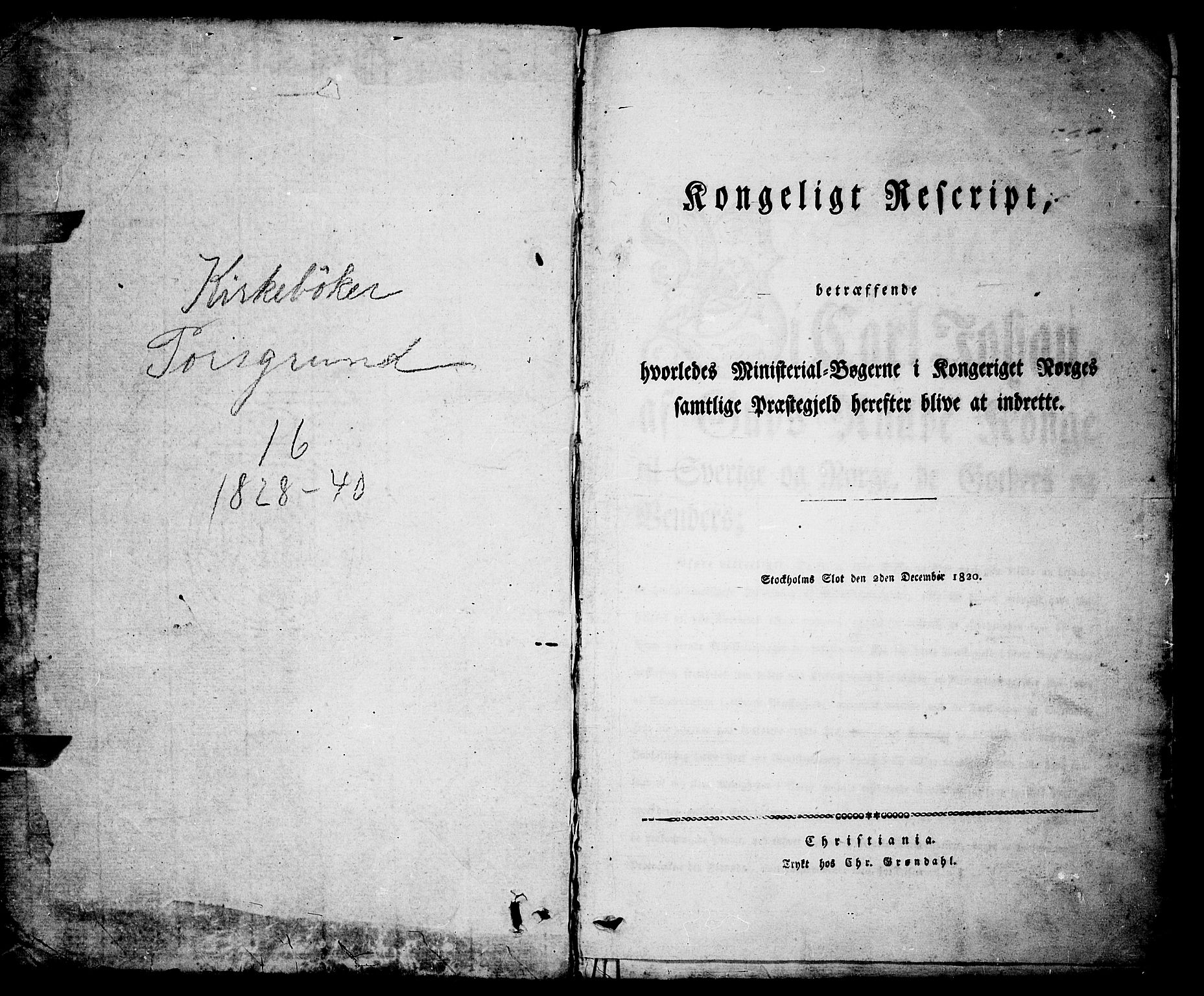 Porsgrunn kirkebøker , SAKO/A-104/F/Fa/L0005: Ministerialbok nr. 5, 1828-1840