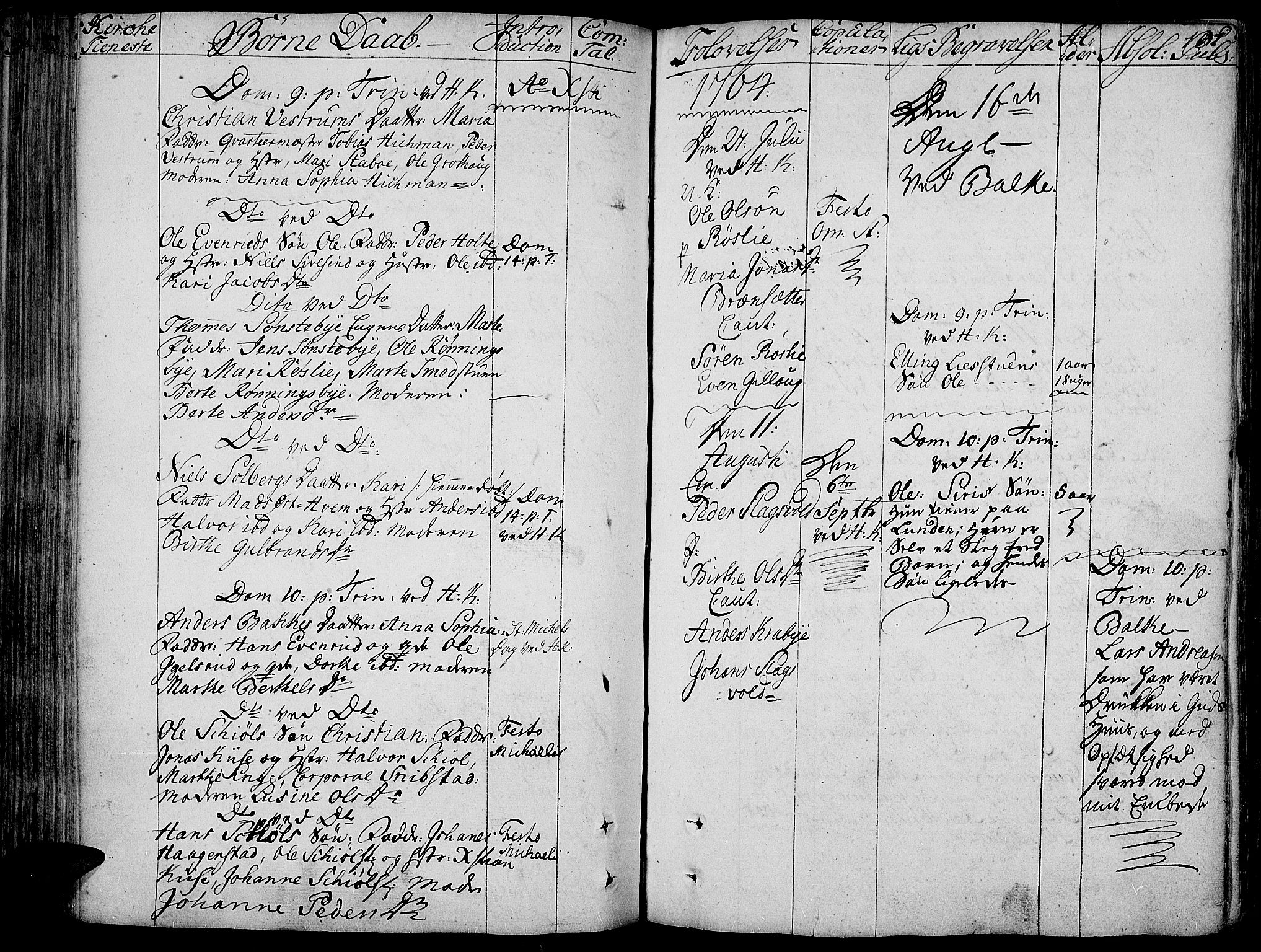 Toten prestekontor, AV/SAH-PREST-102/H/Ha/Haa/L0005: Ministerialbok nr. 5, 1761-1772, s. 101