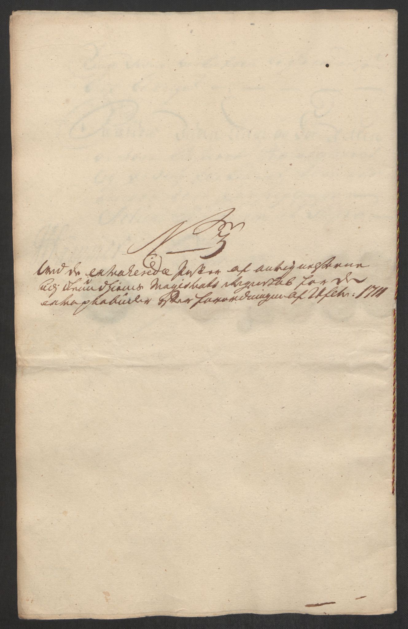 Rentekammeret inntil 1814, Reviderte regnskaper, Byregnskaper, RA/EA-4066/R/Rs/L0507: [S3] Kontribusjonsregnskap, 1699-1711, s. 755