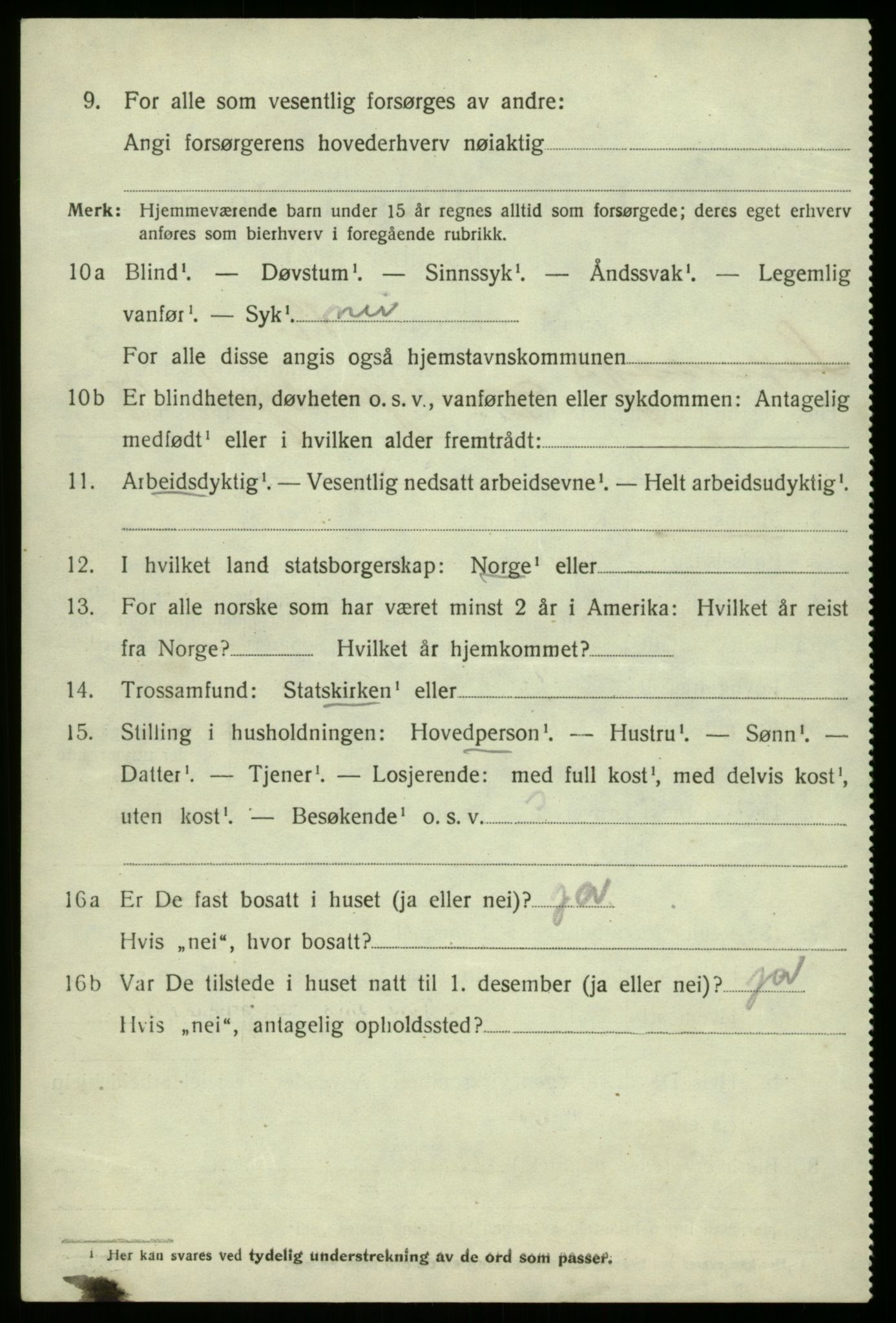 SAB, Folketelling 1920 for 1248 Laksevåg herred, 1920, s. 8919