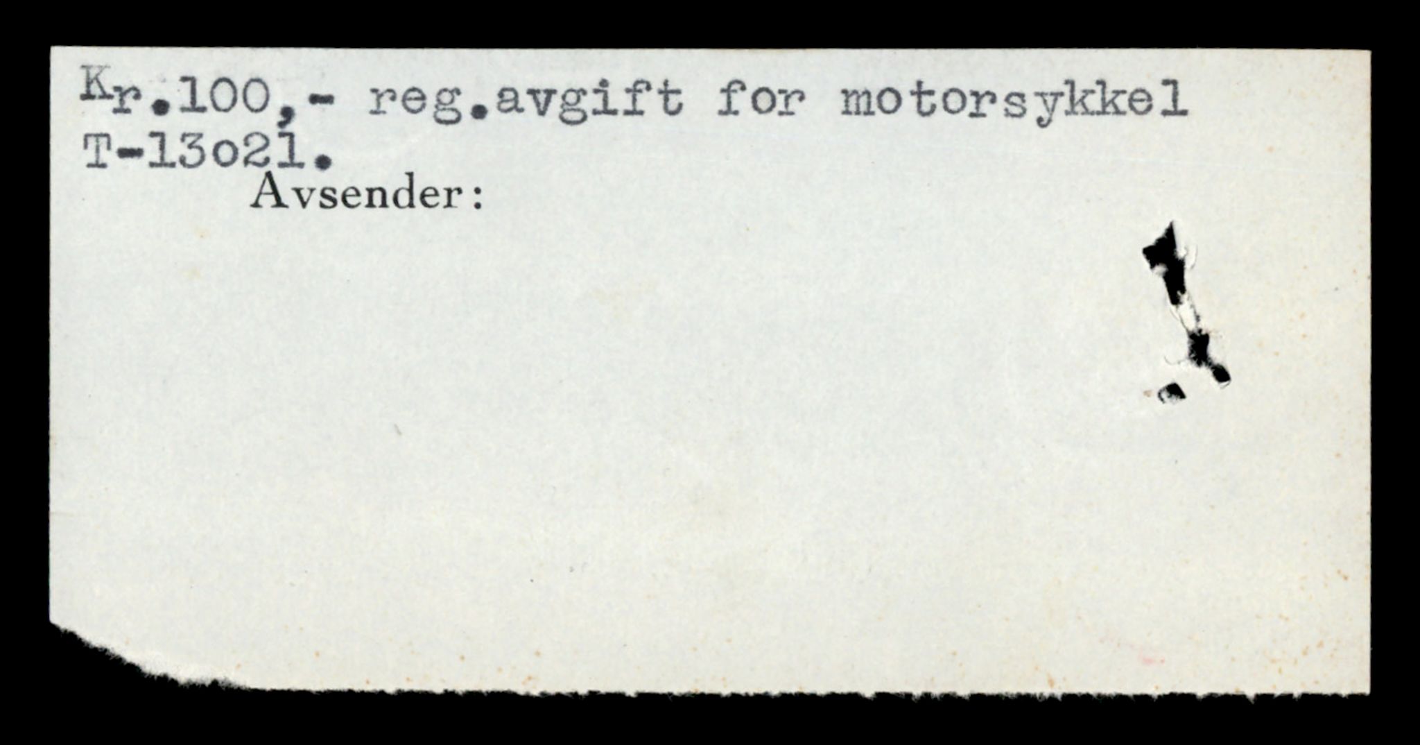 Møre og Romsdal vegkontor - Ålesund trafikkstasjon, SAT/A-4099/F/Fe/L0036: Registreringskort for kjøretøy T 12831 - T 13030, 1927-1998, s. 2996