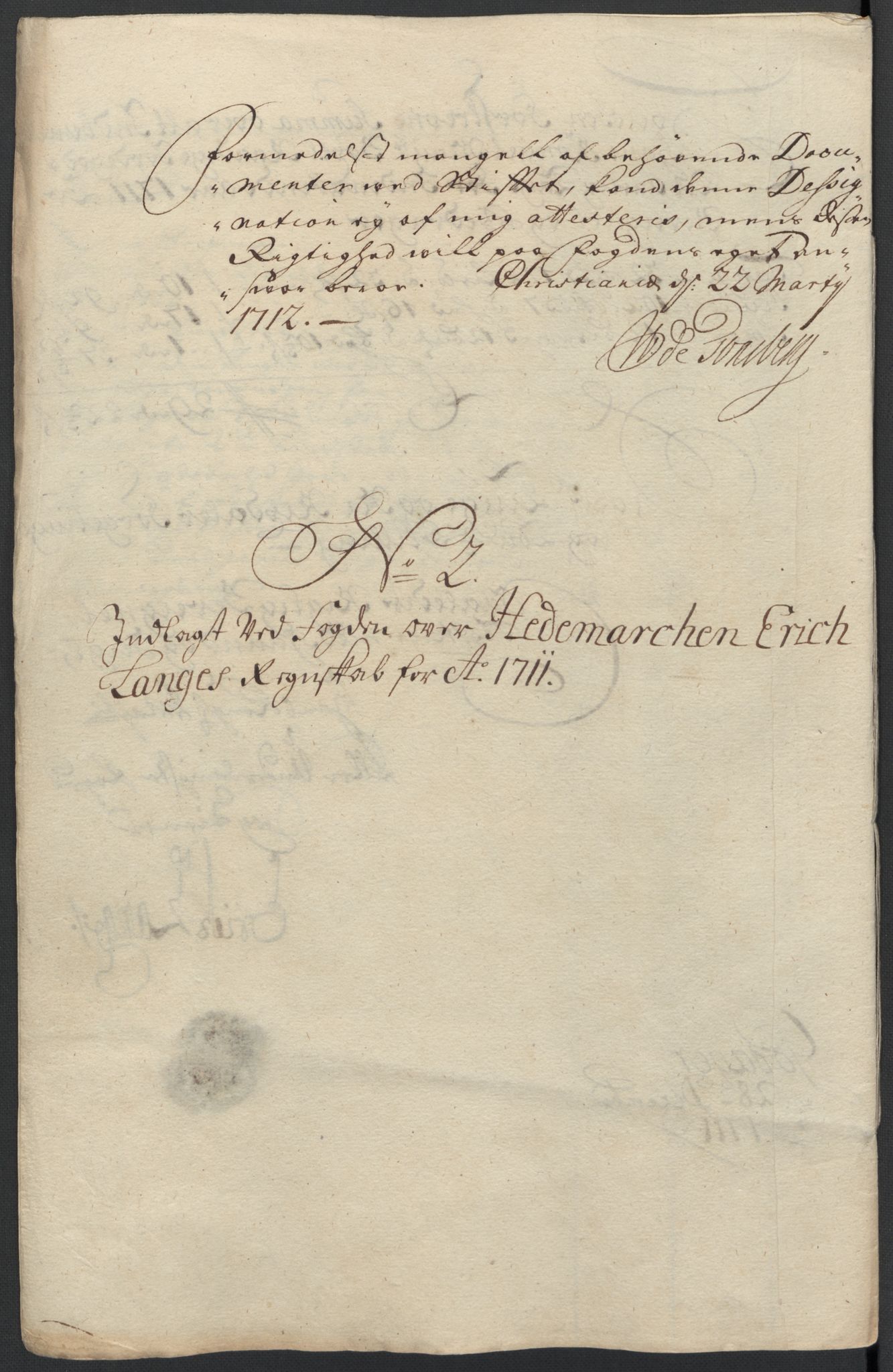 Rentekammeret inntil 1814, Reviderte regnskaper, Fogderegnskap, RA/EA-4092/R16/L1047: Fogderegnskap Hedmark, 1711, s. 41