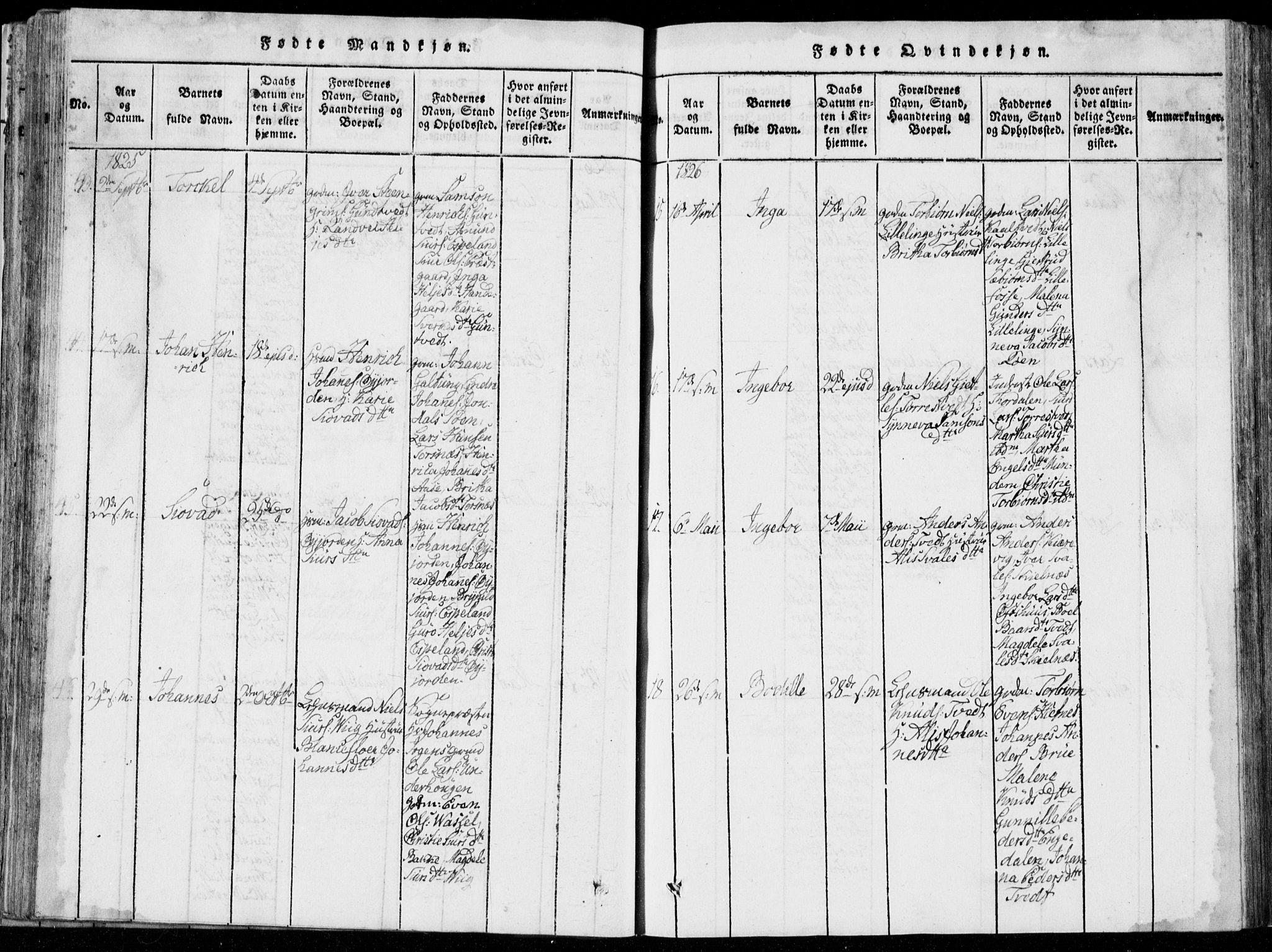 Strandebarm sokneprestembete, AV/SAB-A-78401/H/Hab: Klokkerbok nr. A  1, 1816-1826, s. 81