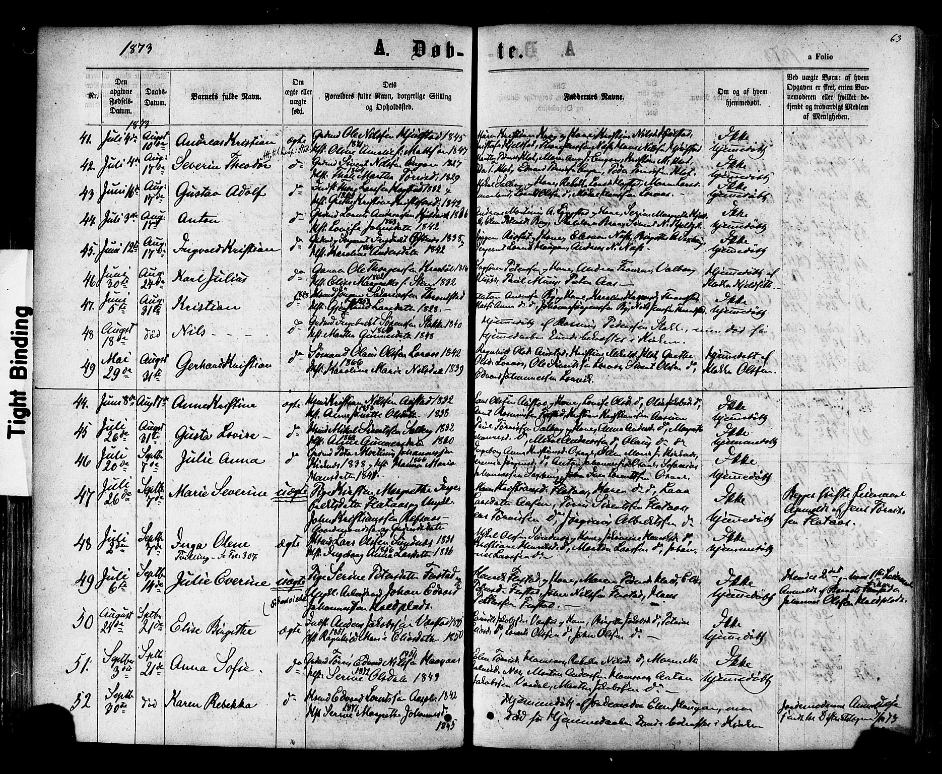 Ministerialprotokoller, klokkerbøker og fødselsregistre - Nord-Trøndelag, SAT/A-1458/730/L0284: Ministerialbok nr. 730A09, 1866-1878, s. 63