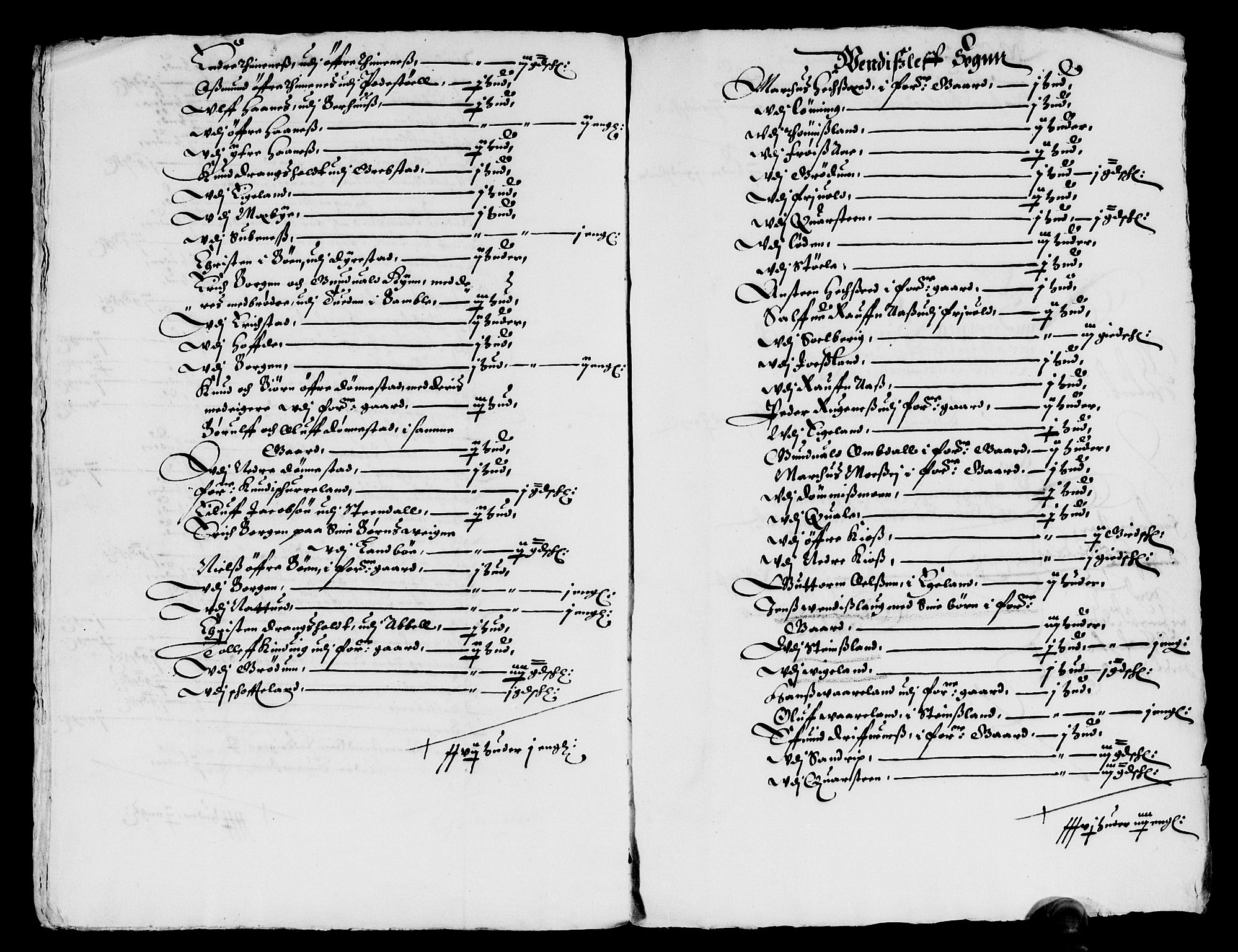Rentekammeret inntil 1814, Reviderte regnskaper, Lensregnskaper, AV/RA-EA-5023/R/Rb/Rbq/L0035: Nedenes len. Mandals len. Råbyggelag., 1645-1647