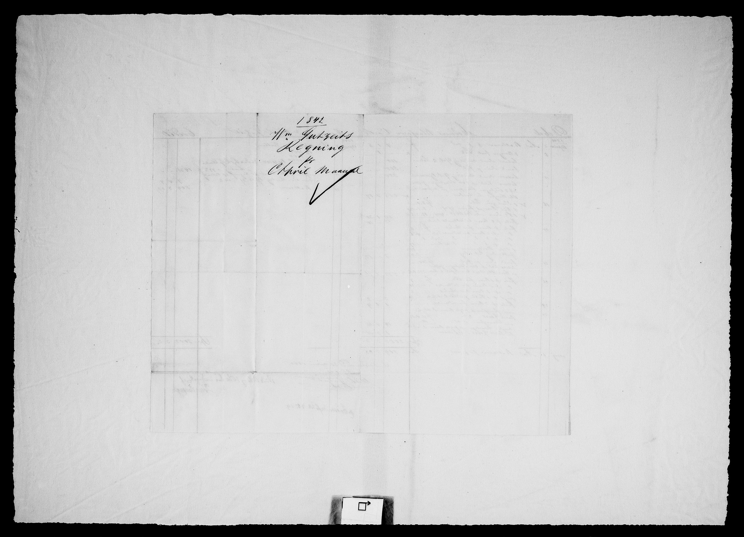 Modums Blaafarveværk, AV/RA-PA-0157/G/Gd/Gdc/L0220/0001: -- / Hiesige und Auswartige Rechnungen, 1841-1846, s. 7