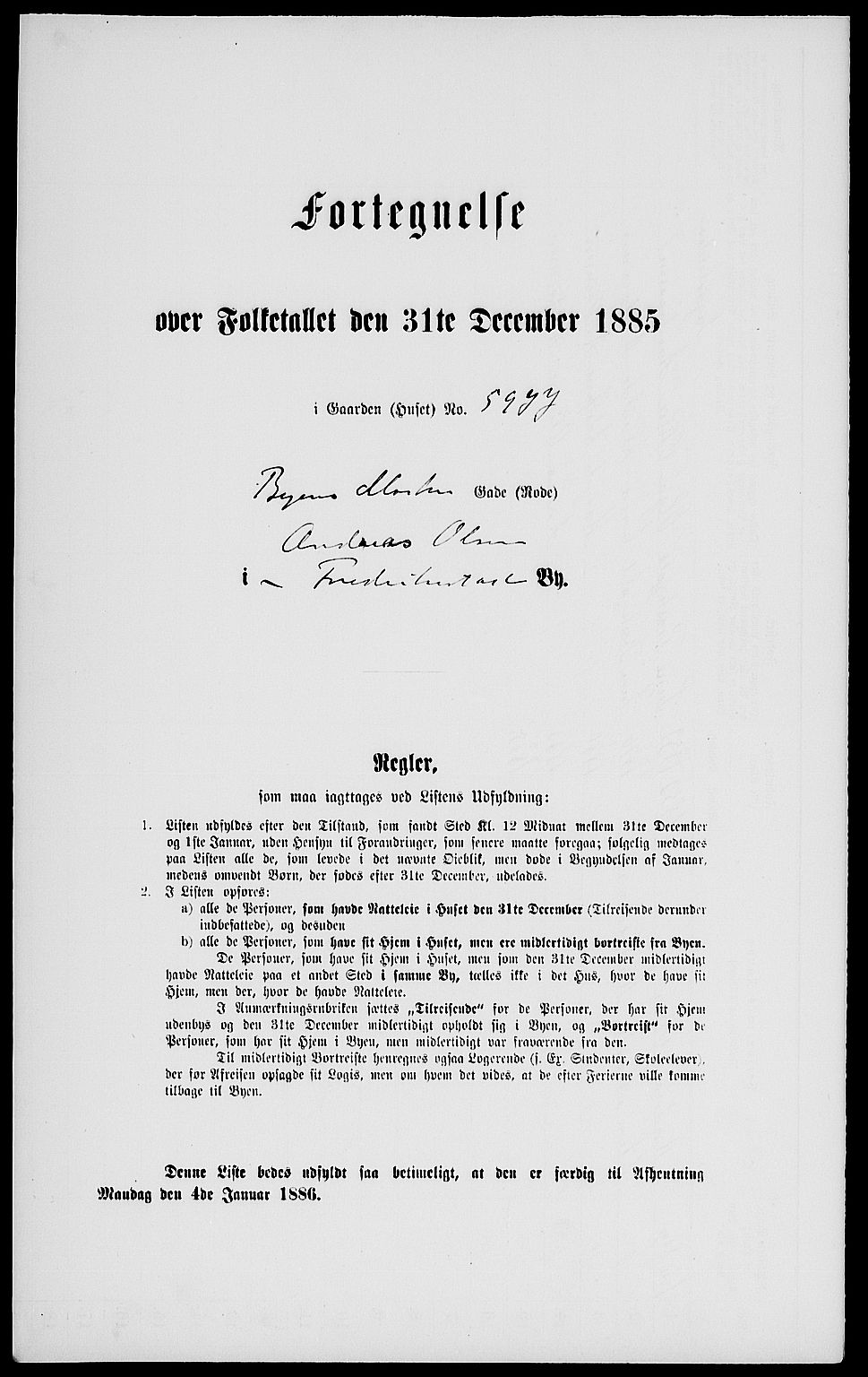 RA, Folketelling 1885 for 0103 Fredrikstad kjøpstad, 1885, s. 2078