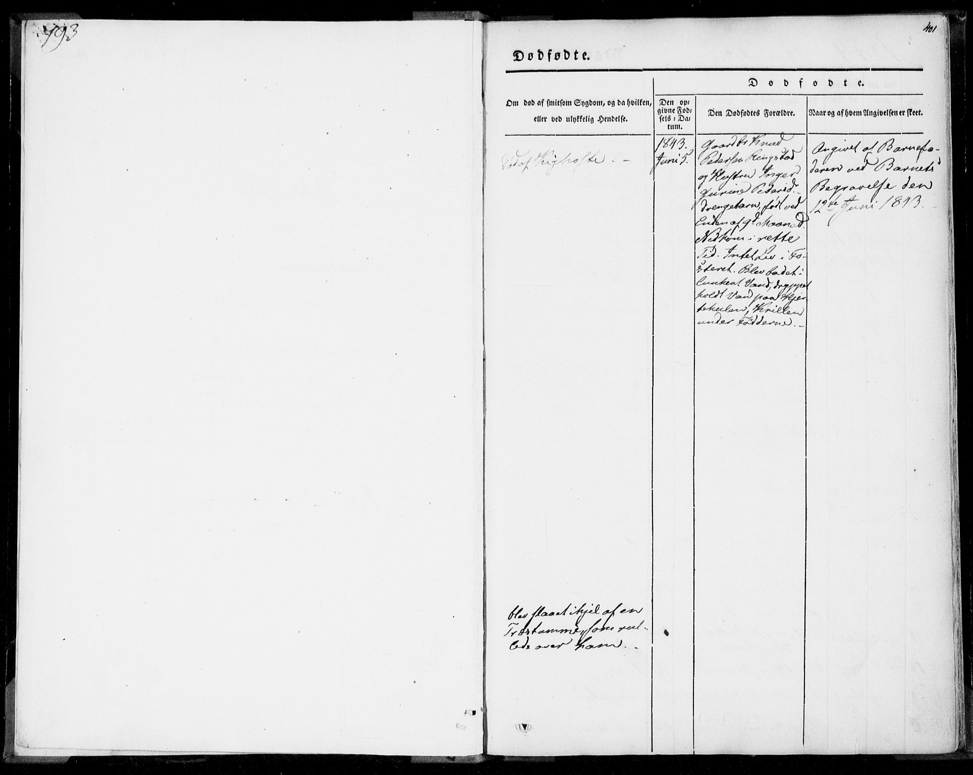 Ministerialprotokoller, klokkerbøker og fødselsregistre - Møre og Romsdal, AV/SAT-A-1454/520/L0277: Ministerialbok nr. 520A07, 1843-1861, s. 400-401