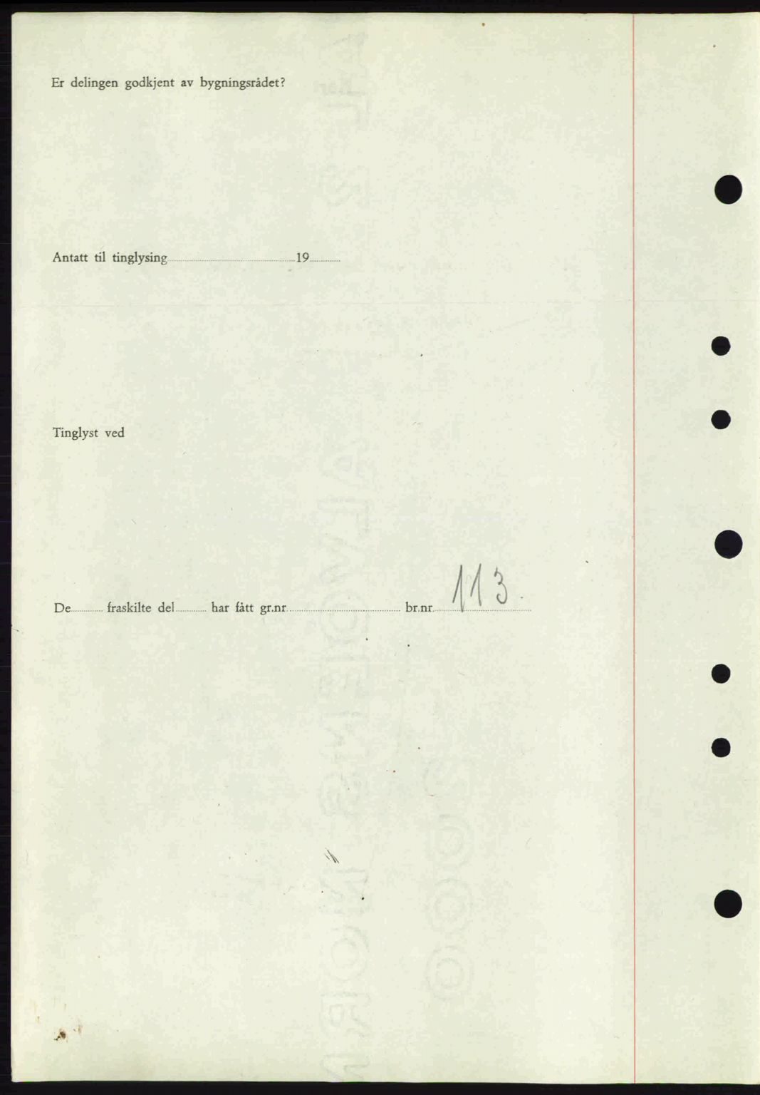 Tønsberg sorenskriveri, AV/SAKO-A-130/G/Ga/Gaa/L0013: Pantebok nr. A13, 1943-1943, Dagboknr: 2331/1943