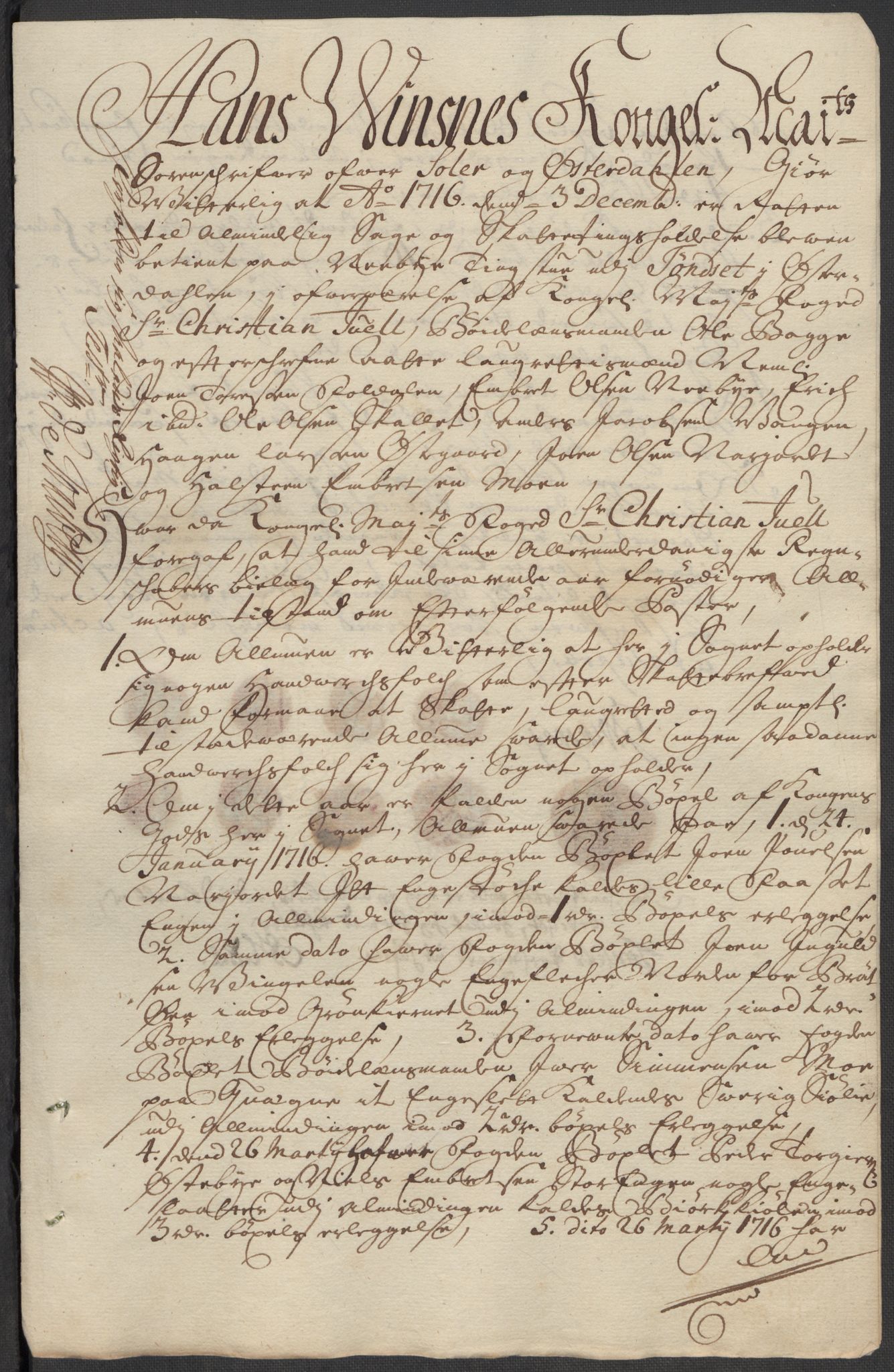 Rentekammeret inntil 1814, Reviderte regnskaper, Fogderegnskap, AV/RA-EA-4092/R13/L0855: Fogderegnskap Solør, Odal og Østerdal, 1716, s. 172