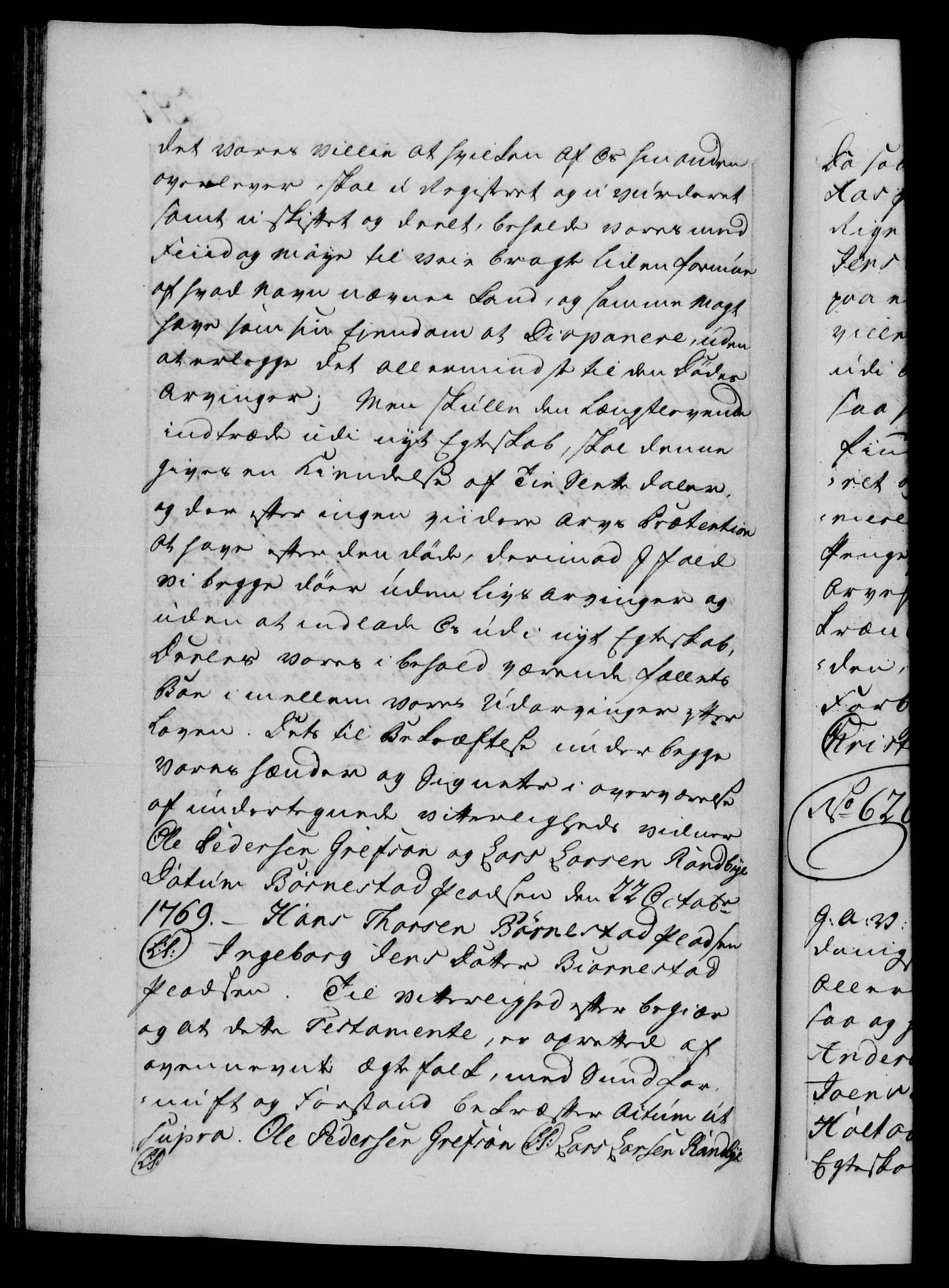 Danske Kanselli 1572-1799, RA/EA-3023/F/Fc/Fca/Fcaa/L0044: Norske registre, 1769-1771, s. 297b