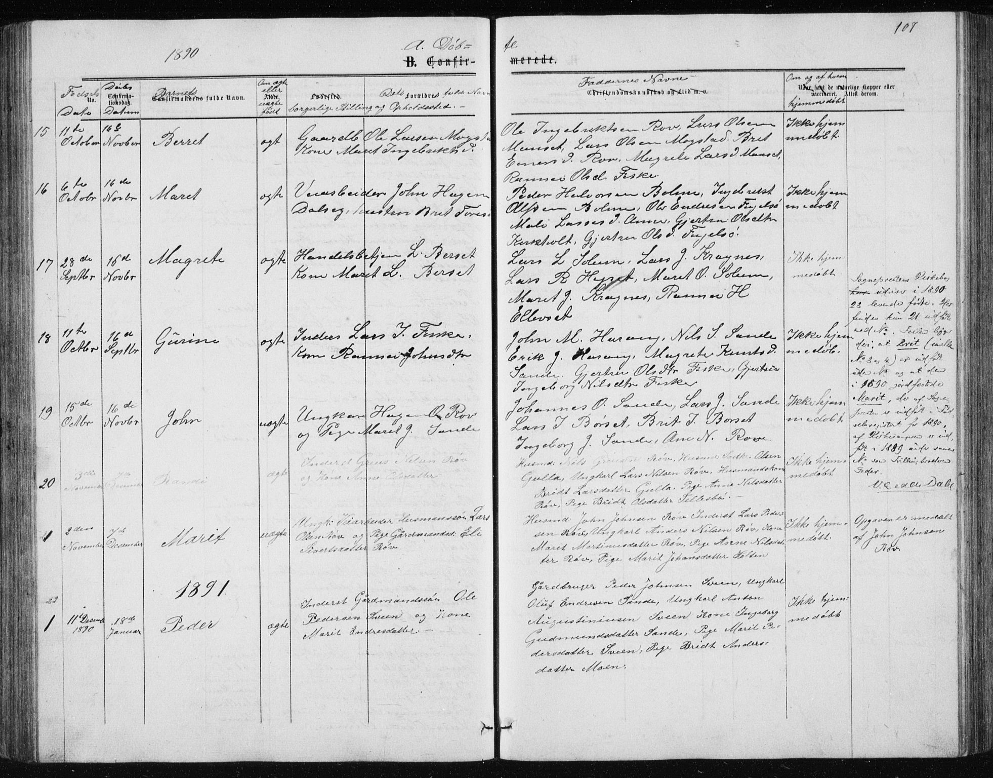 Ministerialprotokoller, klokkerbøker og fødselsregistre - Møre og Romsdal, AV/SAT-A-1454/597/L1064: Klokkerbok nr. 597C01, 1866-1898, s. 107