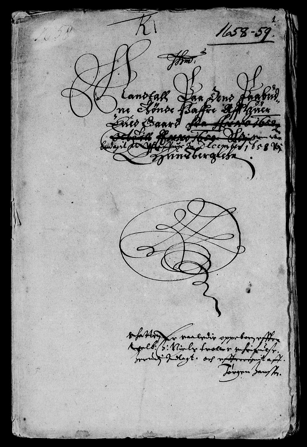 Rentekammeret inntil 1814, Reviderte regnskaper, Lensregnskaper, AV/RA-EA-5023/R/Rb/Rbo/L0034: Tønsberg len, 1657-1659