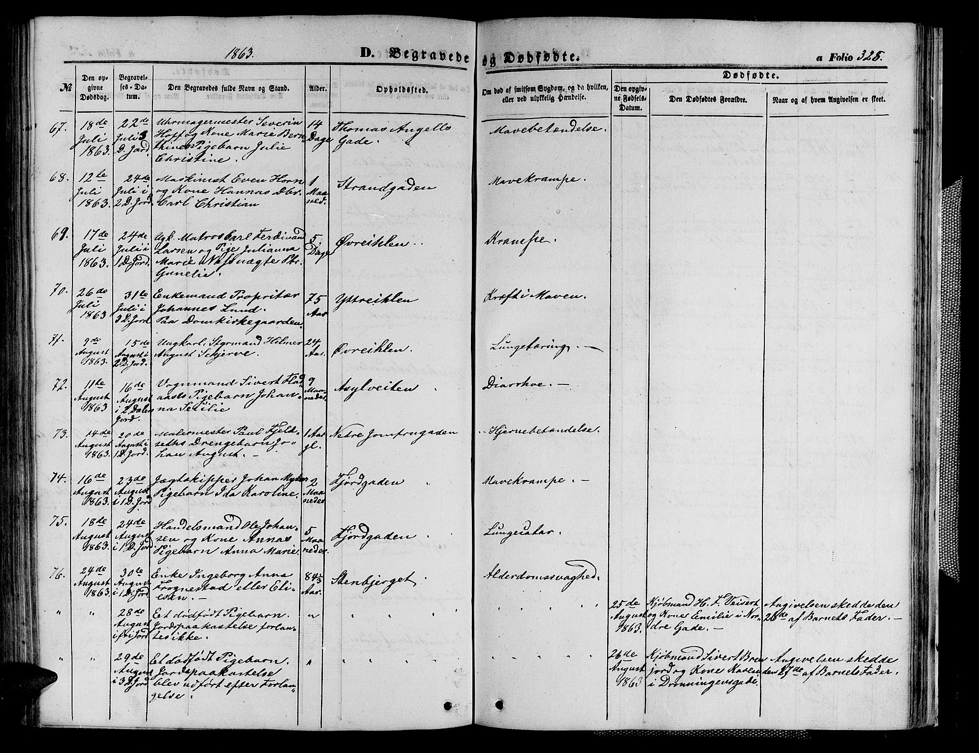 Ministerialprotokoller, klokkerbøker og fødselsregistre - Sør-Trøndelag, AV/SAT-A-1456/602/L0139: Klokkerbok nr. 602C07, 1859-1864, s. 328