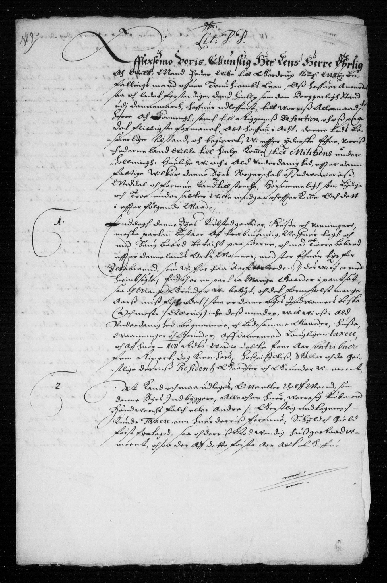 Danske Kanselli, Skapsaker, AV/RA-EA-4061/F/L0024: Skap 9, pakke 56O-86, 1631-1736, s. 431