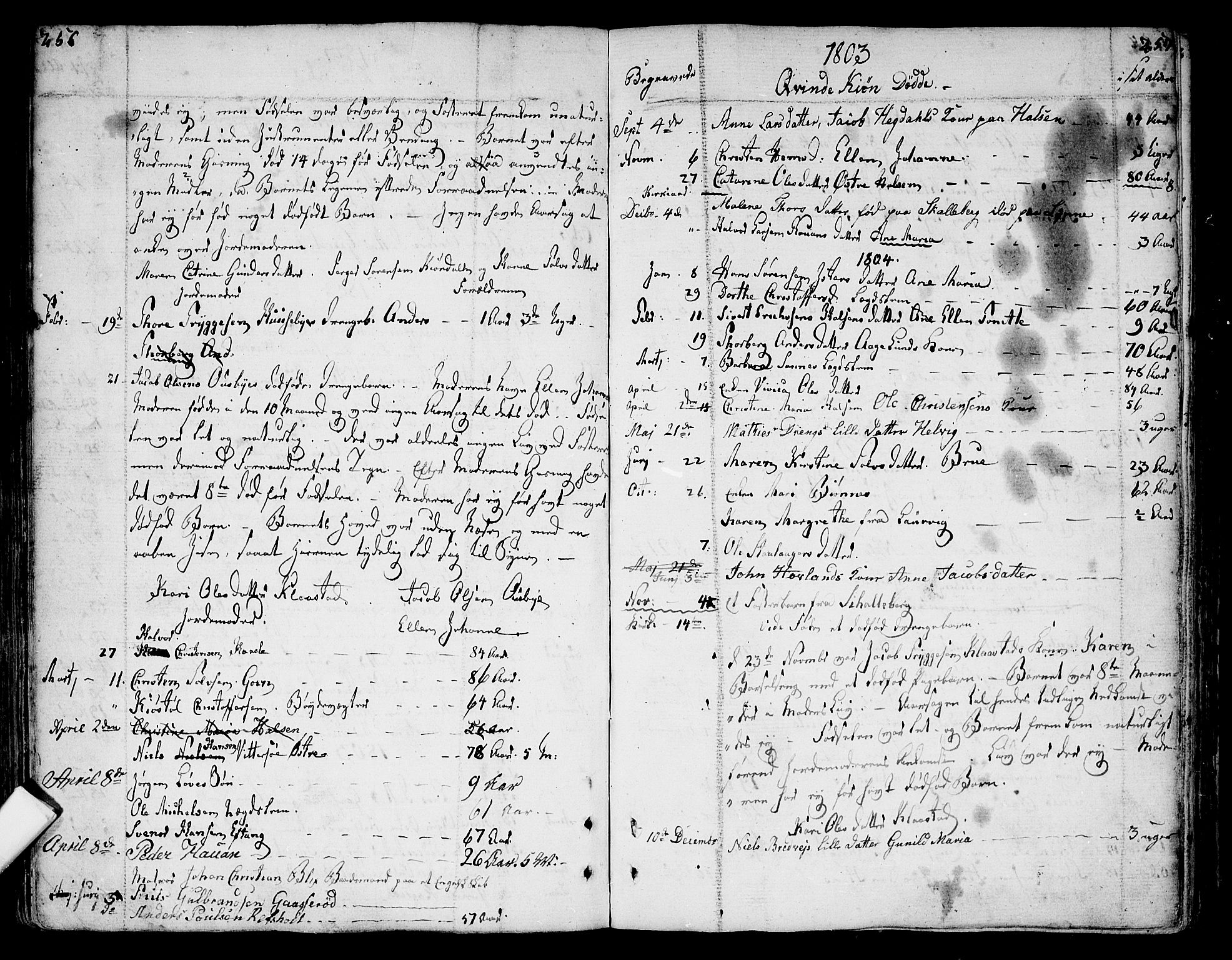 Tjølling kirkebøker, AV/SAKO-A-60/F/Fa/L0004: Ministerialbok nr. 4, 1779-1817, s. 256-257