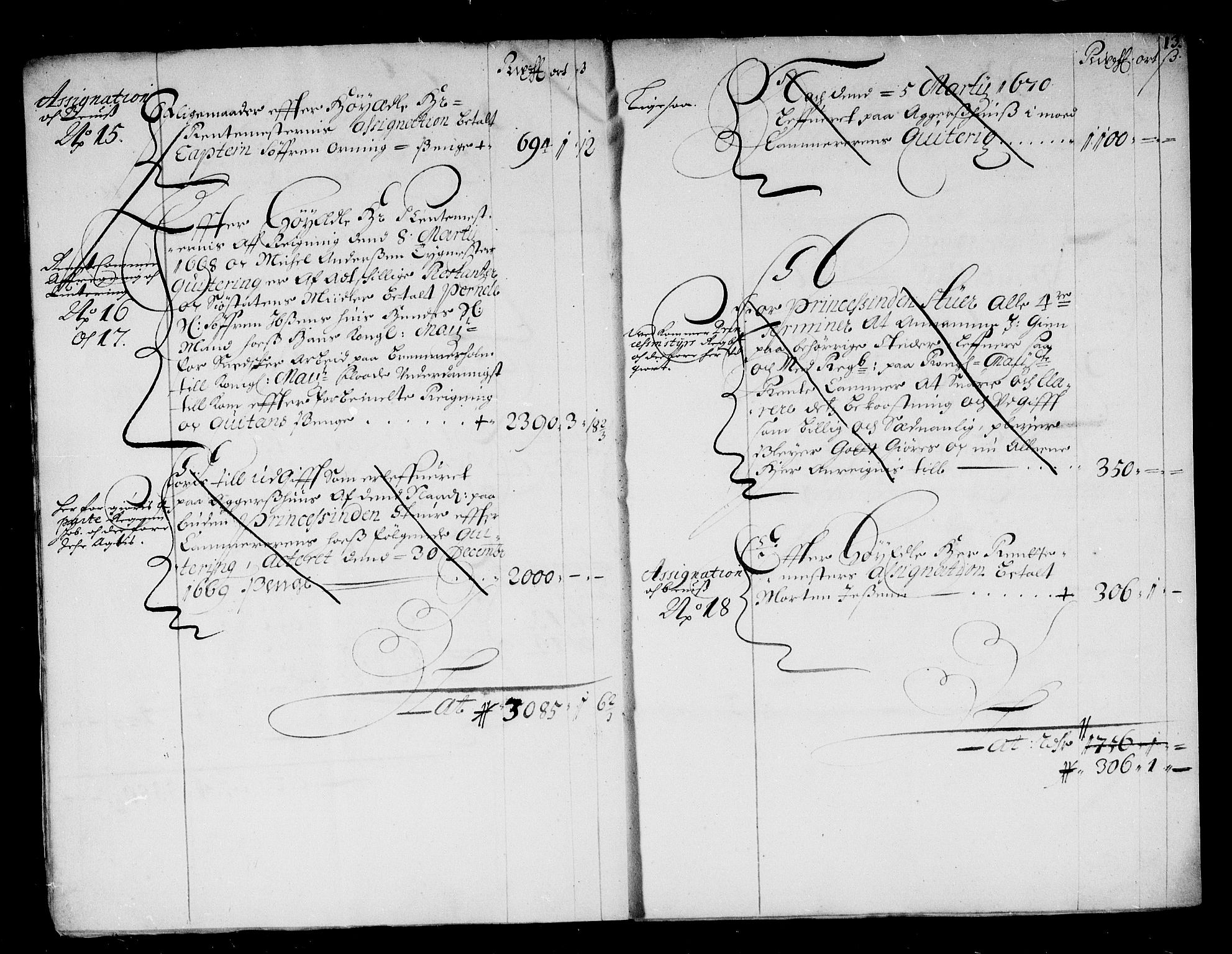 Rentekammeret inntil 1814, Reviderte regnskaper, Stiftamtstueregnskaper, Trondheim stiftamt og Nordland amt, AV/RA-EA-6044/R/Rd/L0026: Trondheim stiftamt, 1669