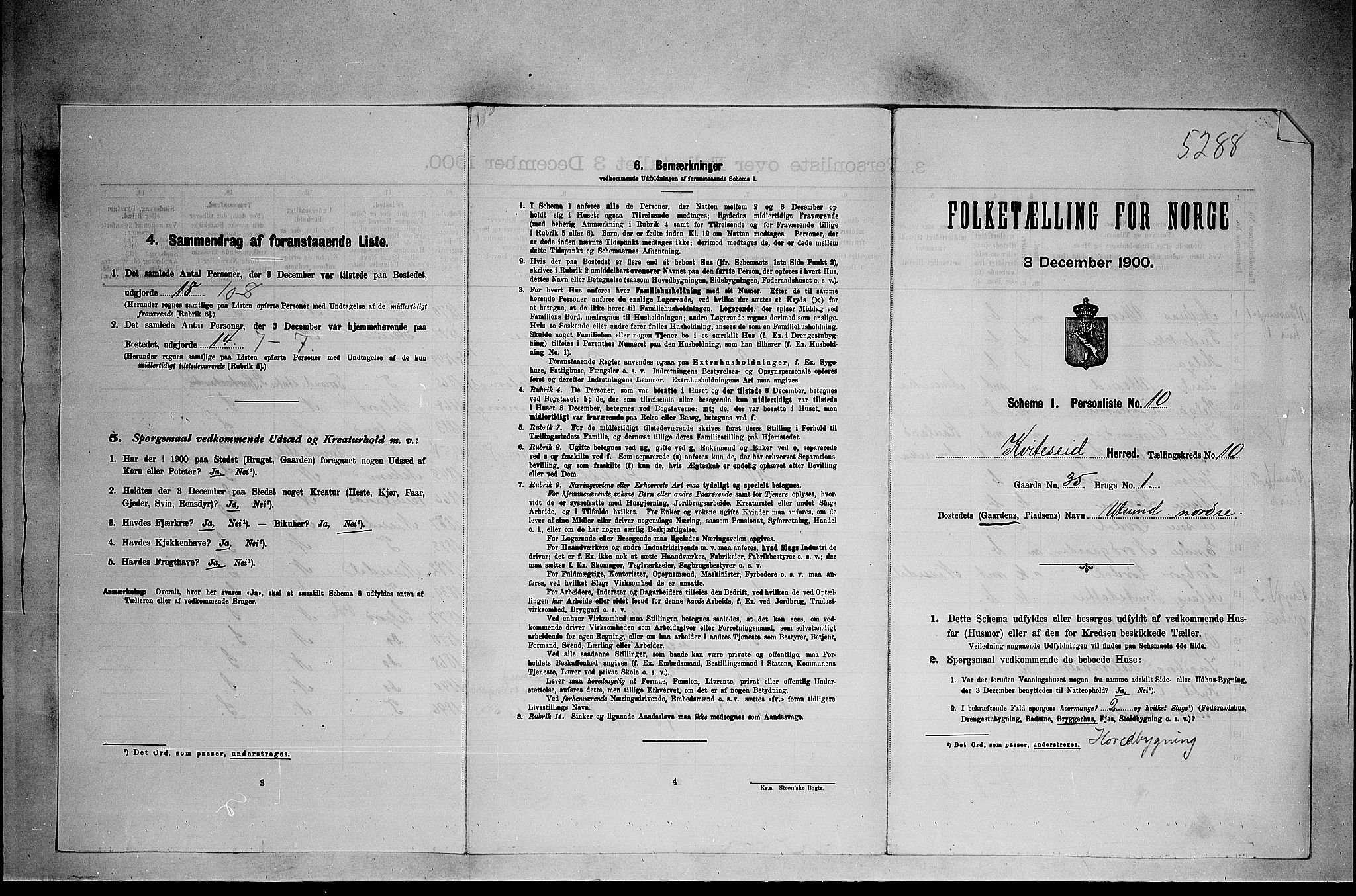 SAKO, Folketelling 1900 for 0829 Kviteseid herred, 1900, s. 730