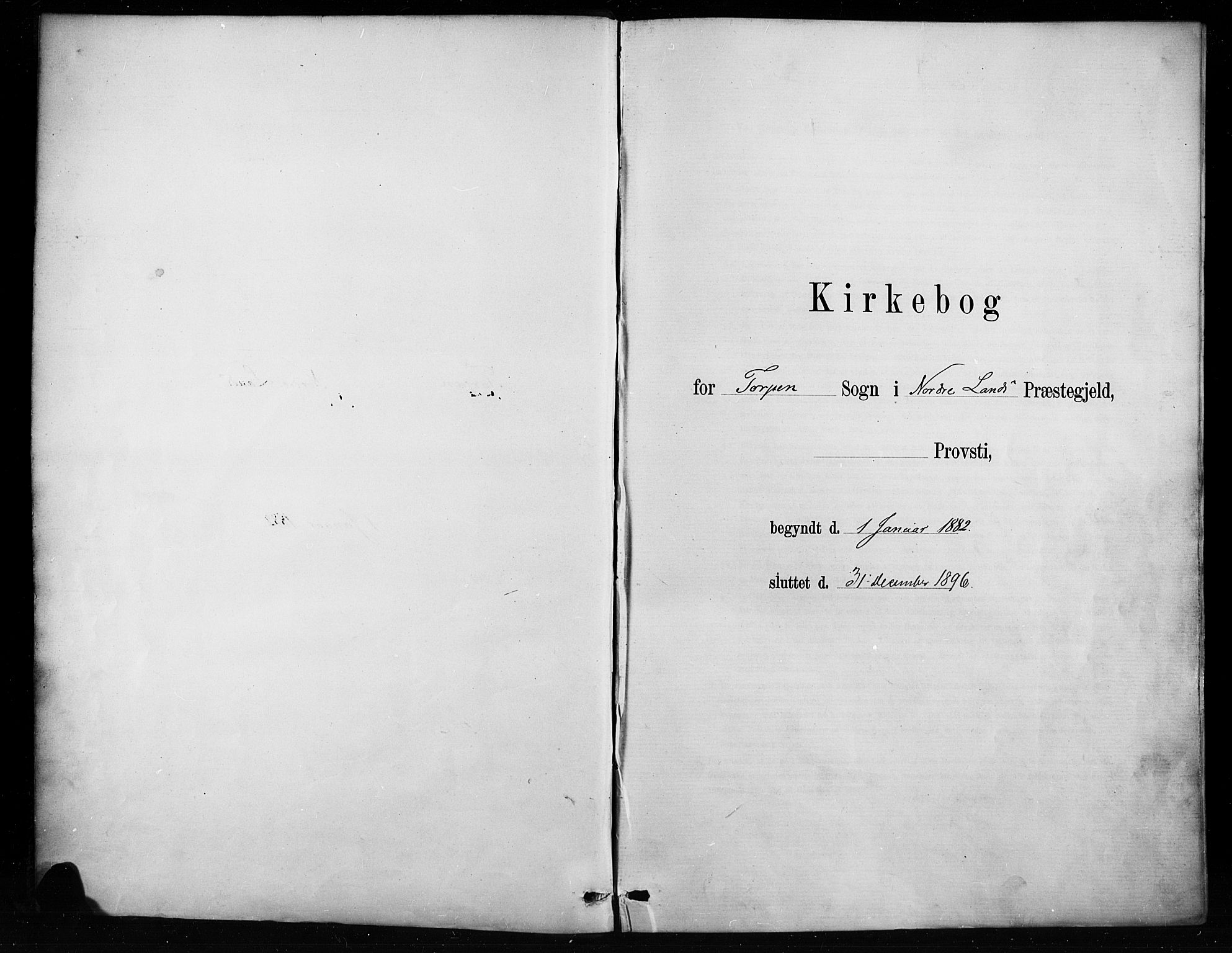 Nordre Land prestekontor, AV/SAH-PREST-124/H/Ha/Haa/L0004: Ministerialbok nr. 4, 1882-1896