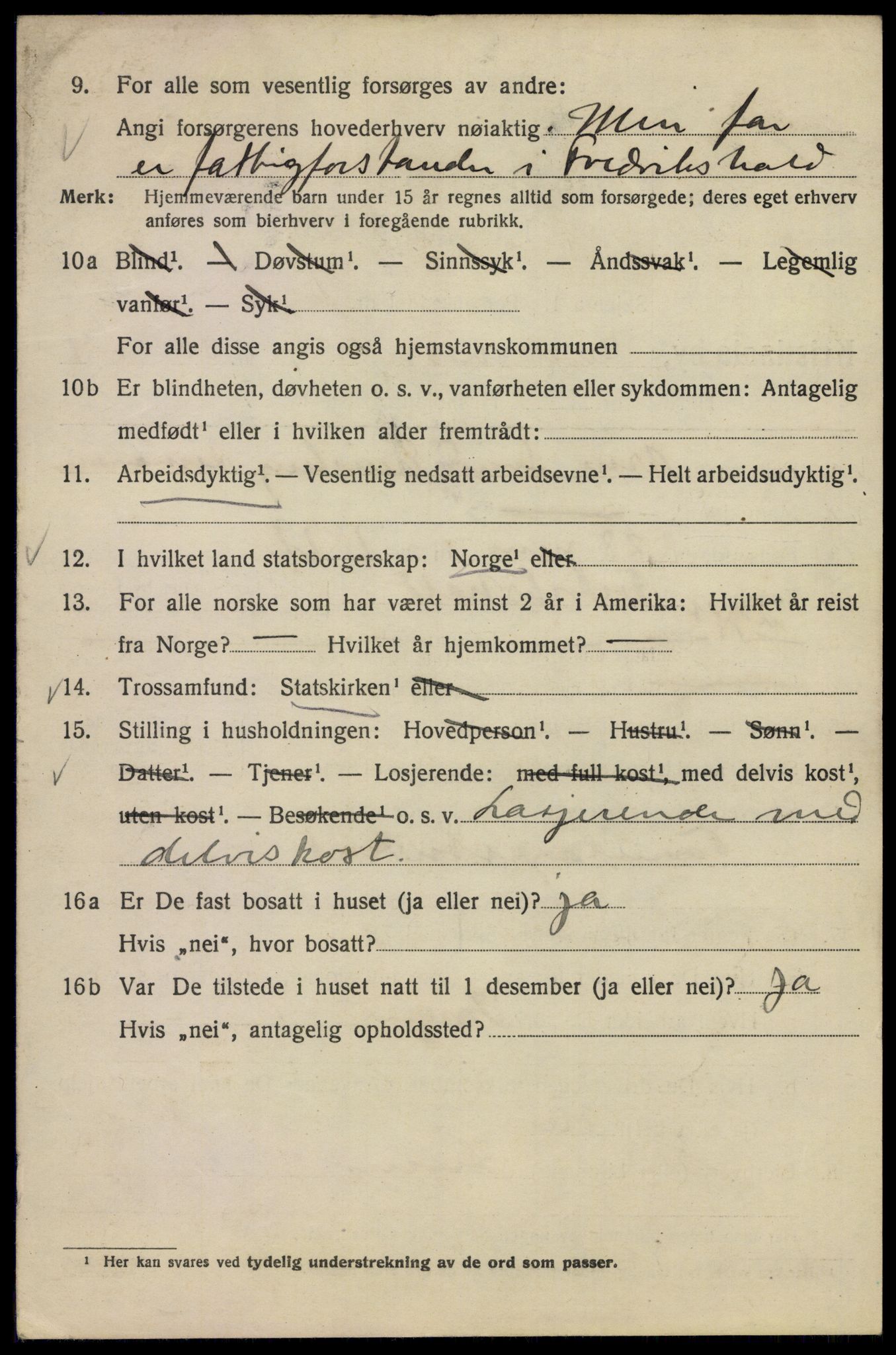 SAO, Folketelling 1920 for 0301 Kristiania kjøpstad, 1920, s. 424366