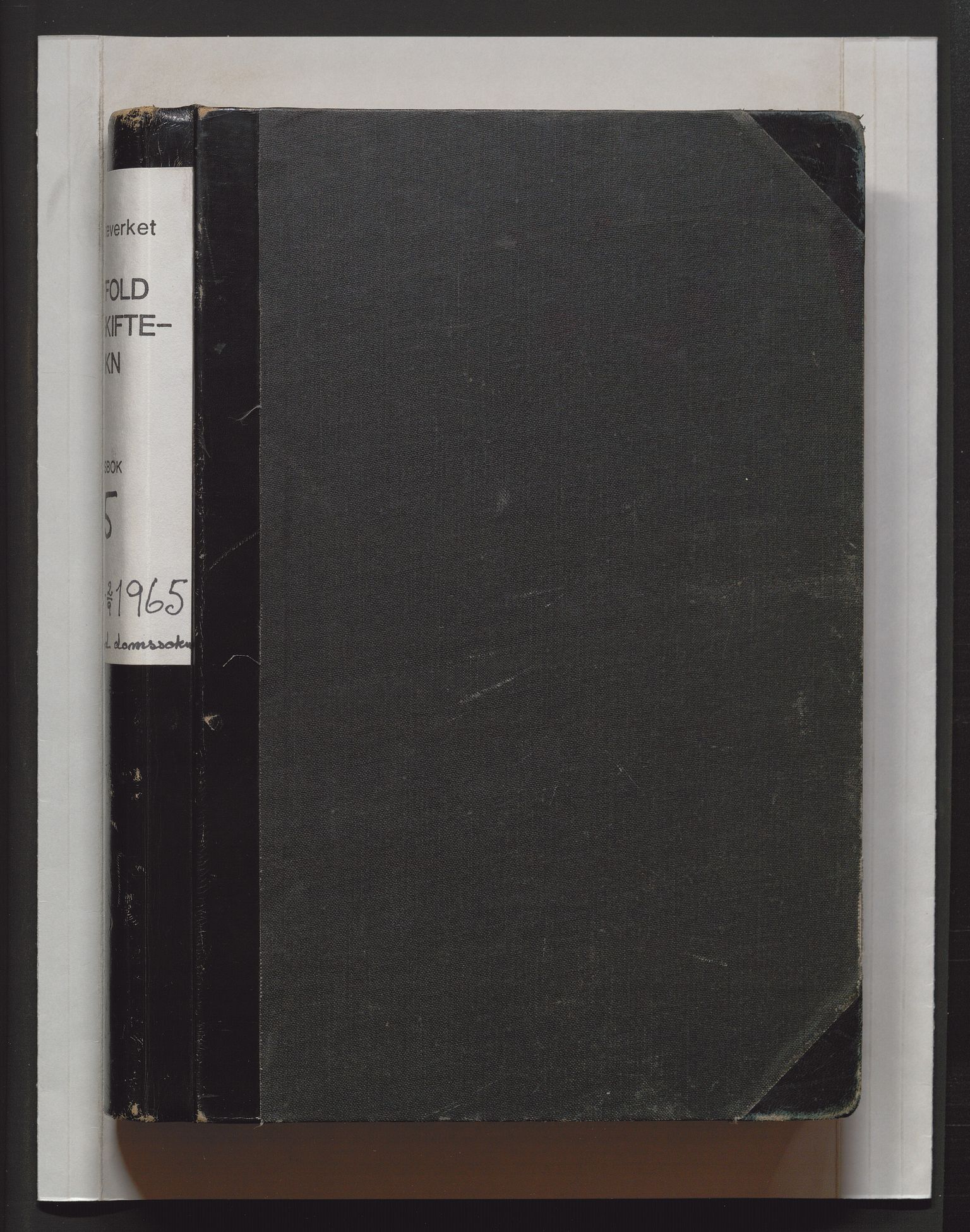 Vestfold jordskifterett, AV/SAKO-A-1152/F/Fa/L0045: Rettsbok, 1958-1965