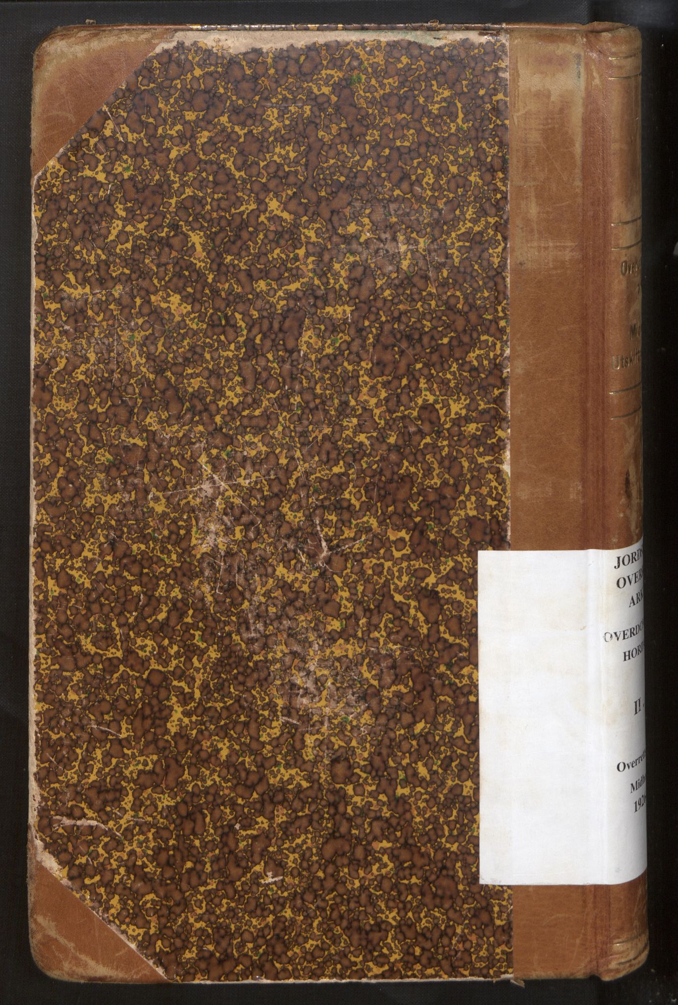 Overdomaren i Hordaland jordskiftedøme (II), AV/SAB-A-5801/A/L0006: Overrettsprotokoll, 1929-1959