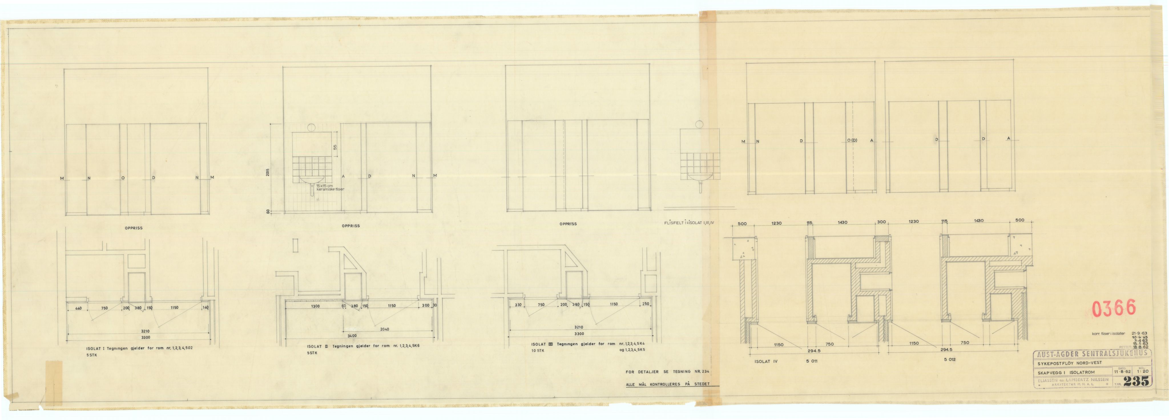 Eliassen og Lambertz-Nilssen Arkitekter, AAKS/PA-2983/T/T01/L0006: Tegningskogger 0366, 1960-1966, s. 7